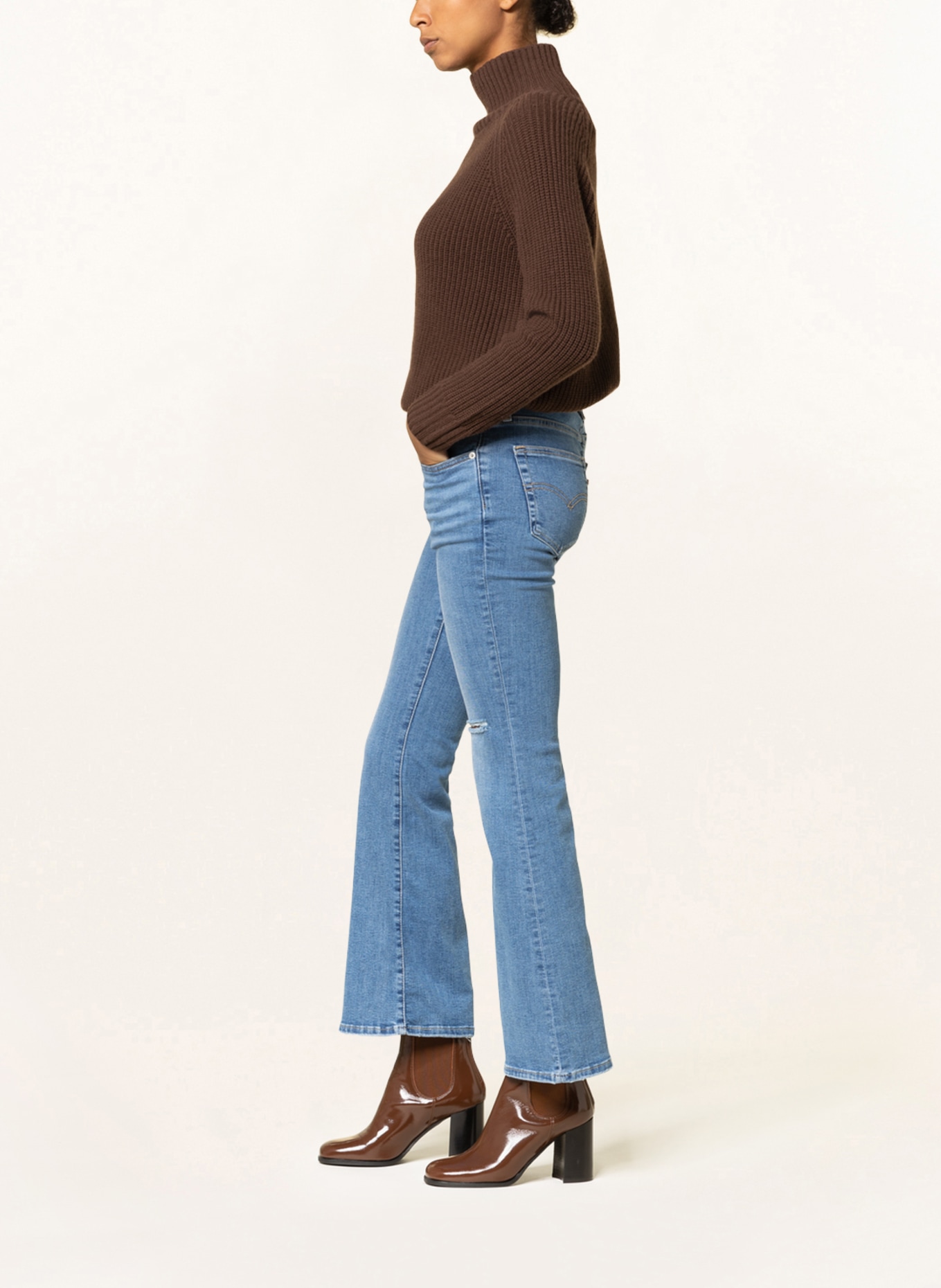 Levi's® Flared jeans 726, Color: 02 Med Indigo - Worn In (Image 4)