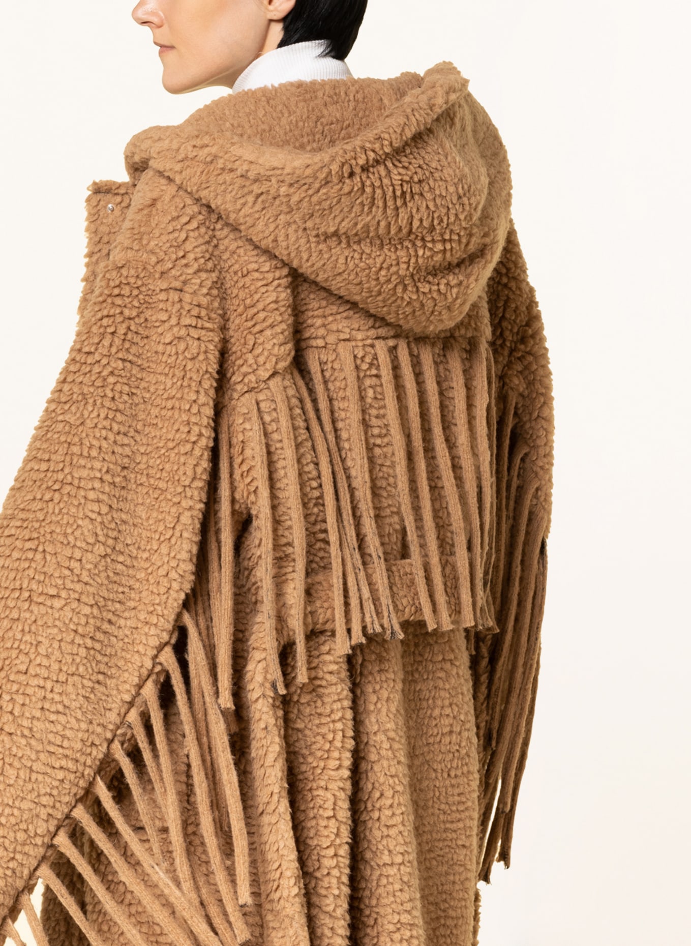 STELLA McCARTNEY Teddy coat, Color: CAMEL (Image 5)