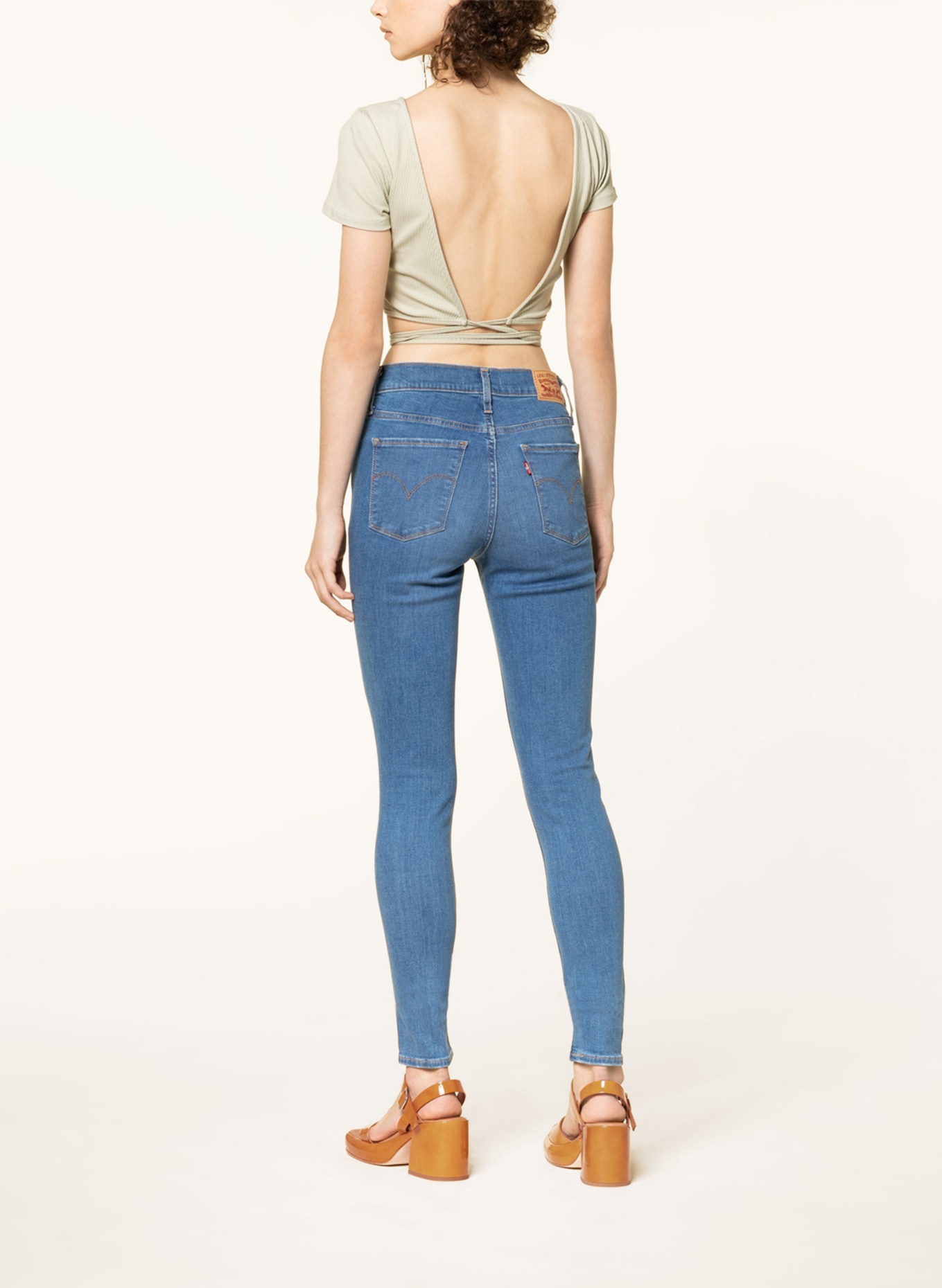 Levi's® Skinny jeans 310 SHAPING SUPER SKINNY , Color: 23 Med Indigo - Worn In (Image 3)