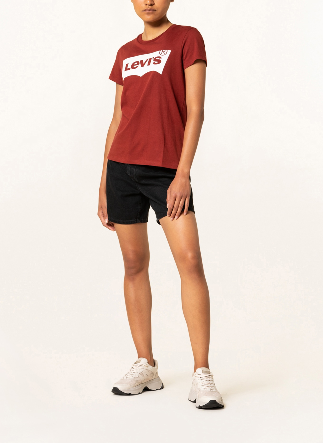 Levi's® T-shirt, Color: DARK RED (Image 2)