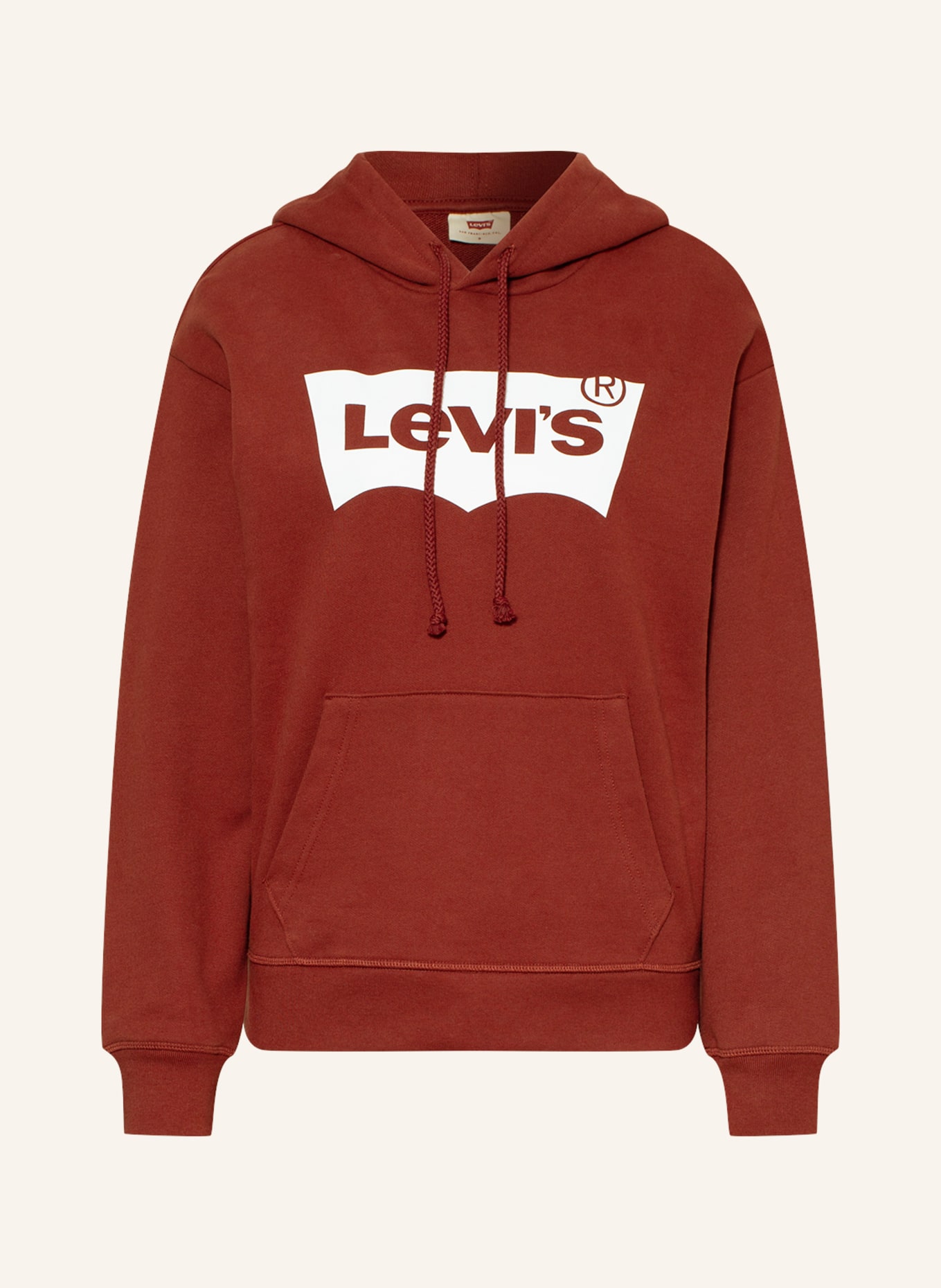 Levi's® Hoodie, Color: DARK RED (Image 1)