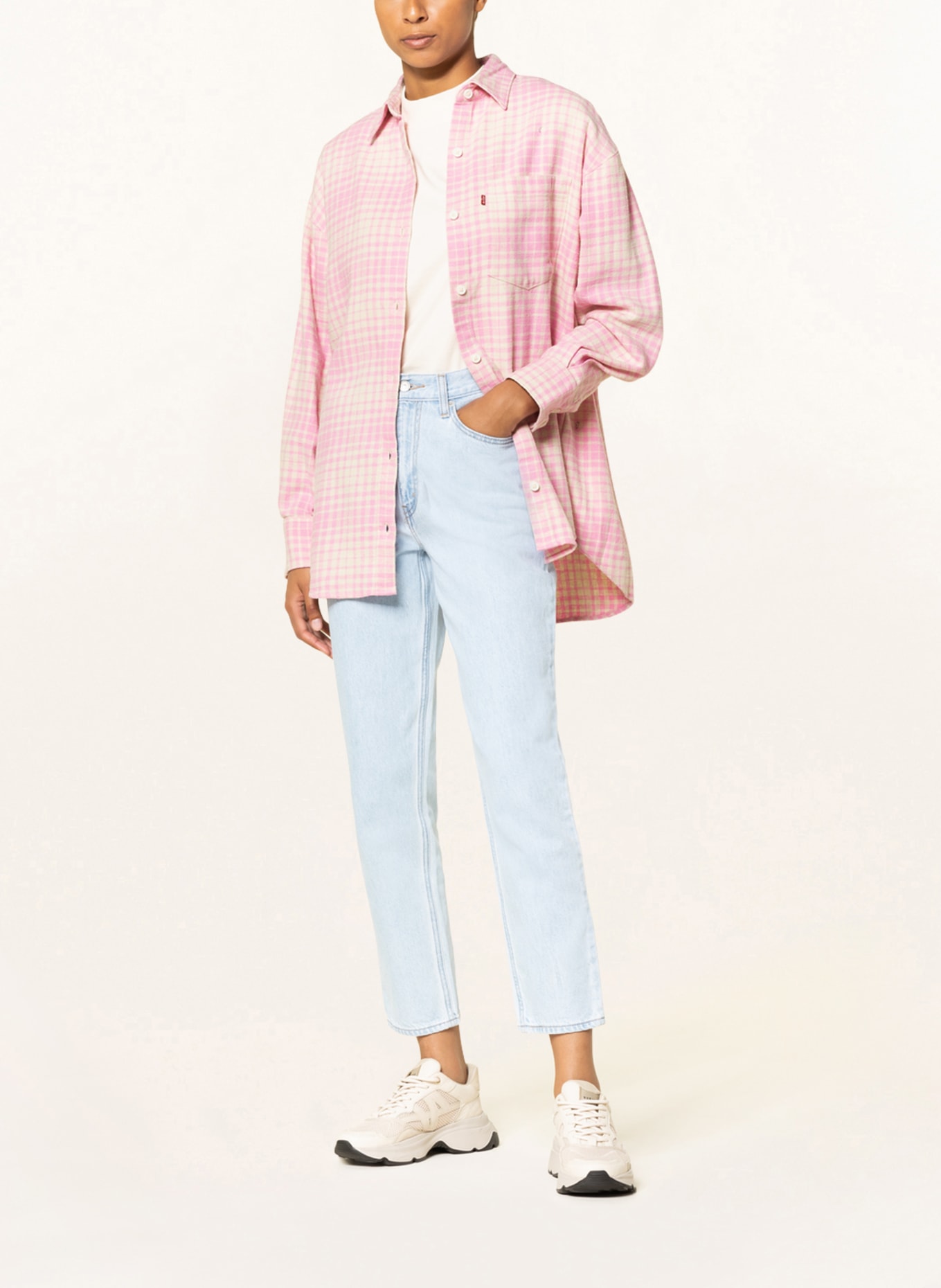Levi's® Shirt blouse NOLA, Color: WHITE/ PINK (Image 2)