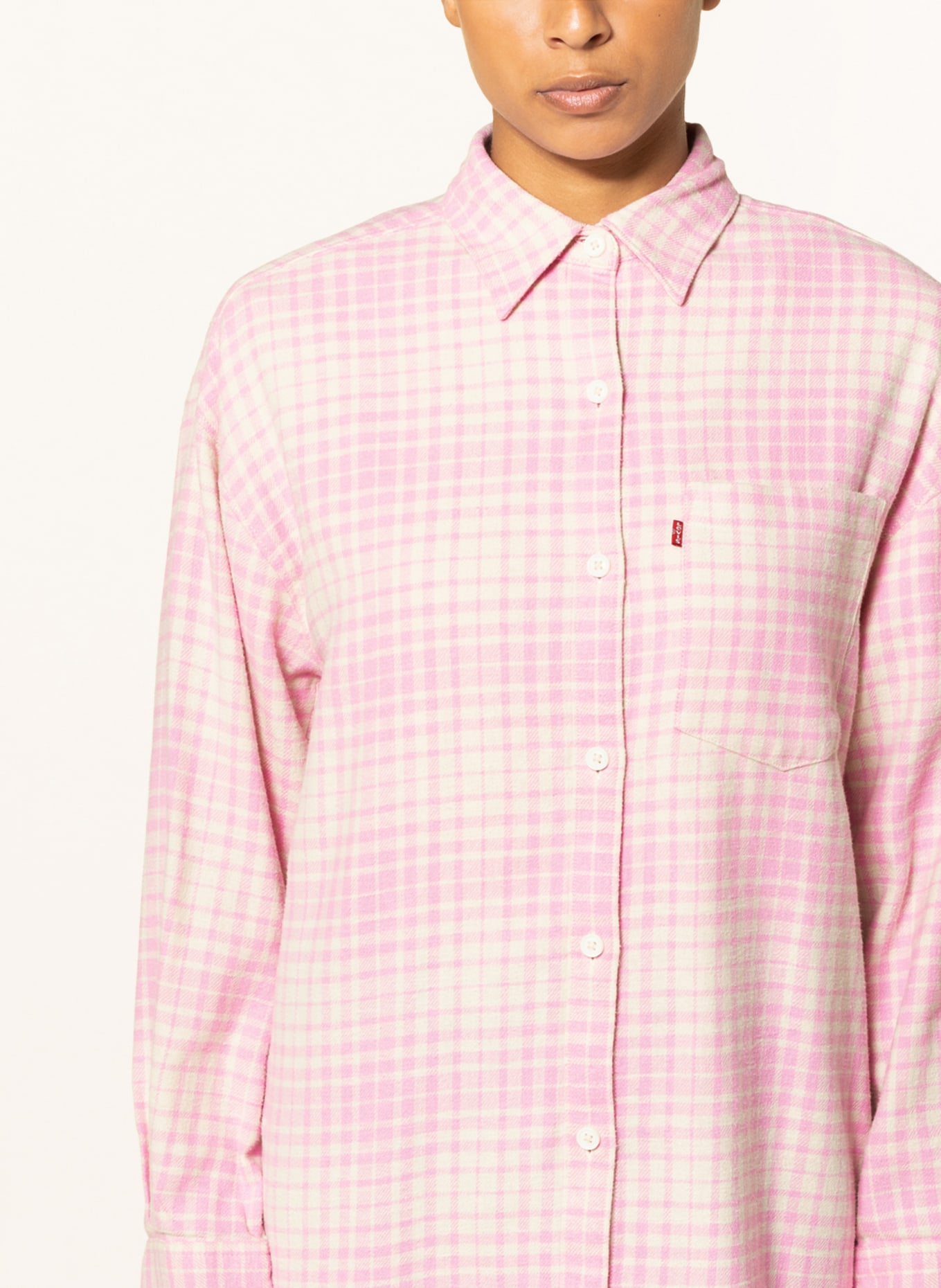 Levi's® Shirt blouse NOLA, Color: WHITE/ PINK (Image 4)