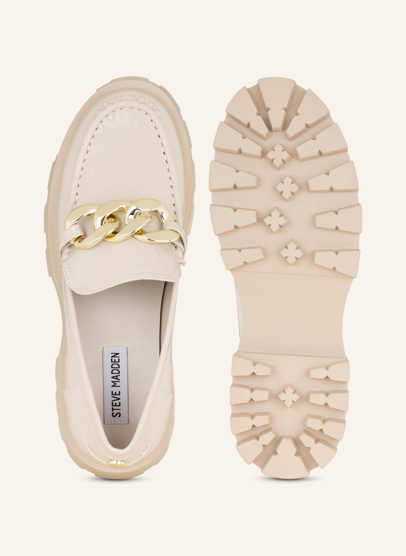STEVE MADDEN Loafers MIX UP, Color: CREAM (Image 5)