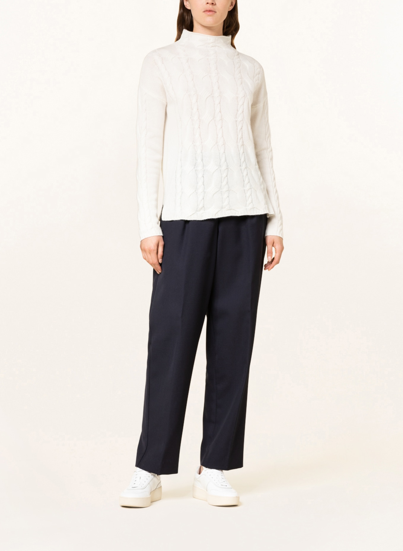 darling harbour Cashmere sweater, Color: CREAM (Image 2)