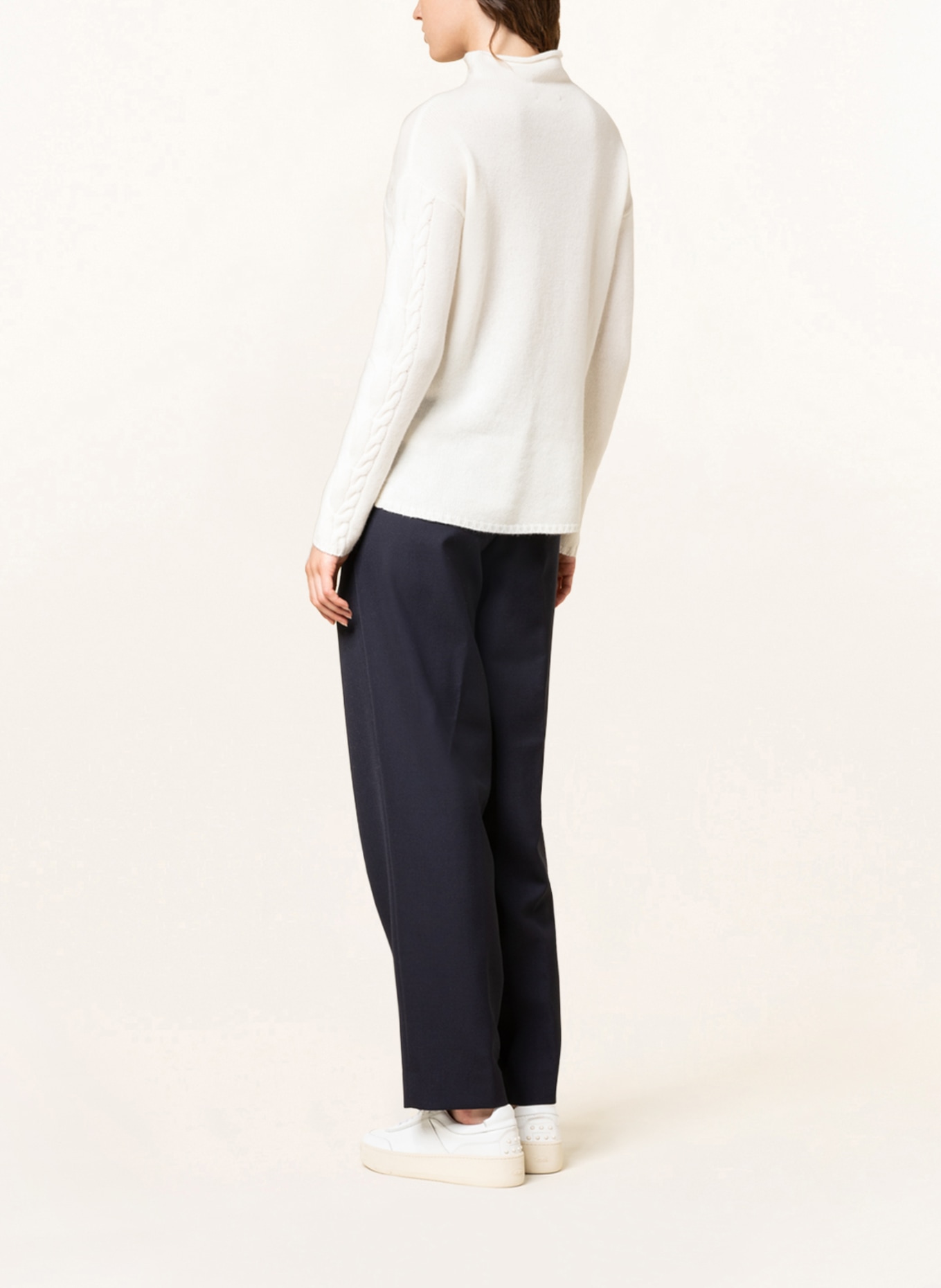 darling harbour Cashmere sweater, Color: CREAM (Image 3)