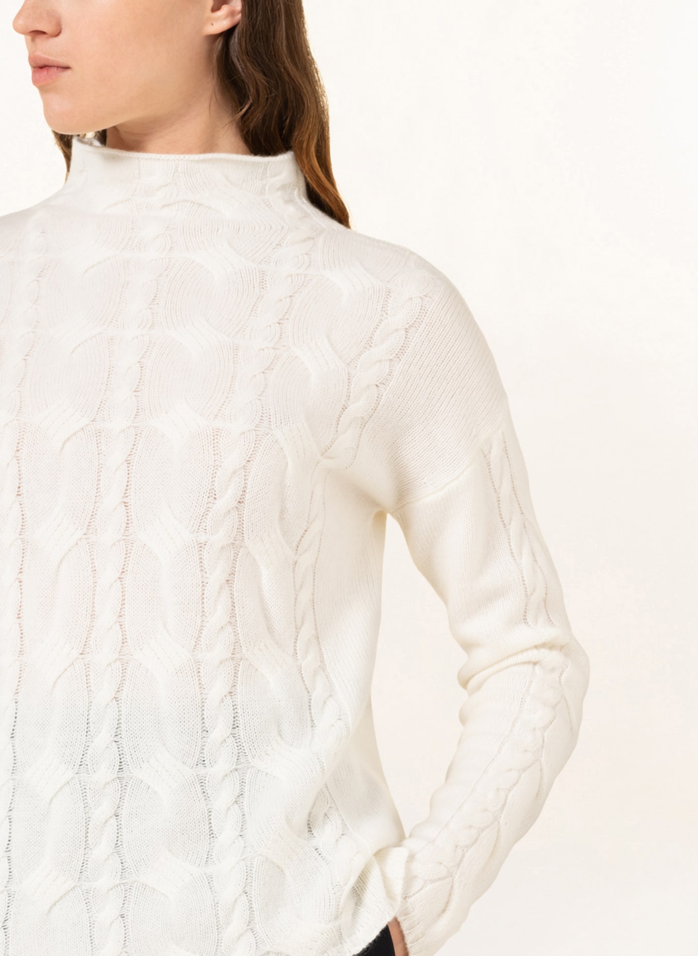 darling harbour Cashmere sweater, Color: CREAM (Image 4)