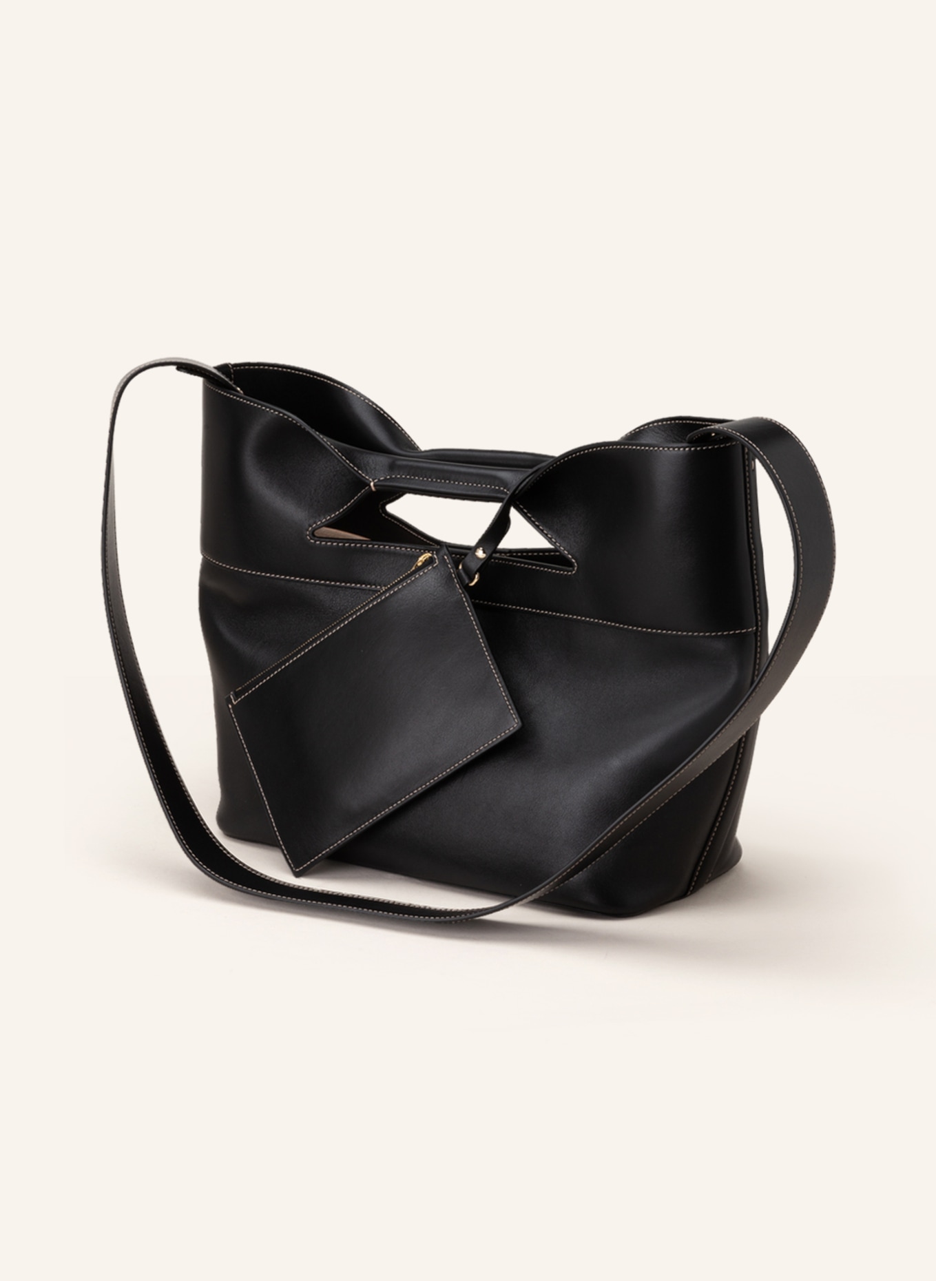 Alexander McQUEEN Handbag THE BOW SMALL, Color: BLACK (Image 2)