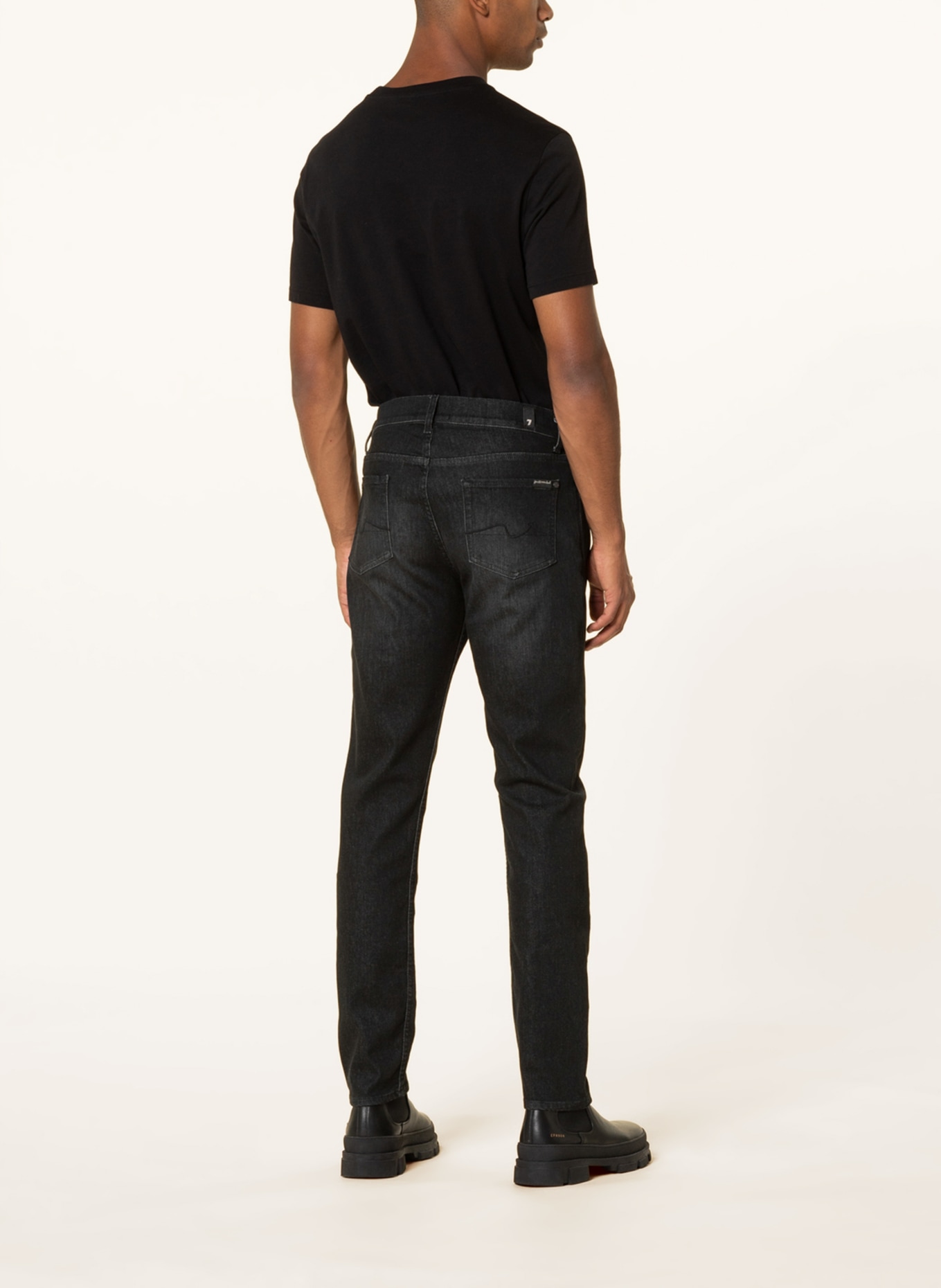 7 for all mankind Jeans SLIMMY Tapered Fit , Farbe: LK Anthra (Bild 3)