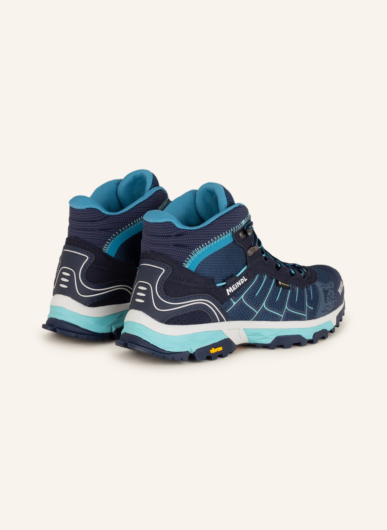 MEINDL Trekking shoes FINALE LADY MID GTX, Color: DARK BLUE/ TEAL (Image 2)