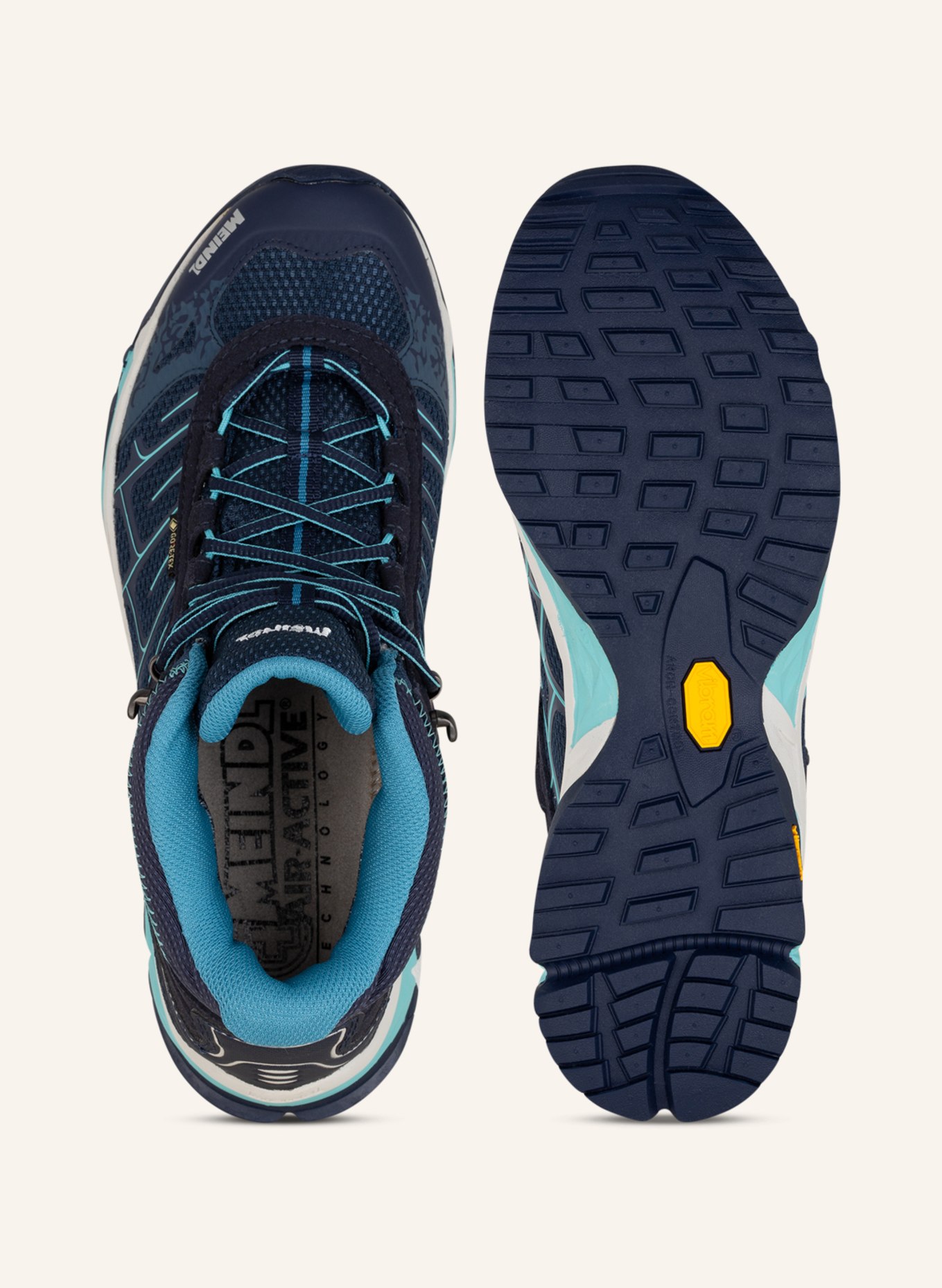 MEINDL Trekking shoes FINALE LADY MID GTX, Color: DARK BLUE/ TEAL (Image 5)