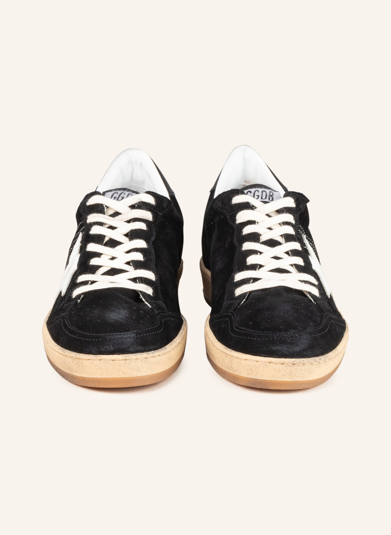 GOLDEN GOOSE Sneakers BALL STAR, Color: BLACK/ WHITE (Image 3)