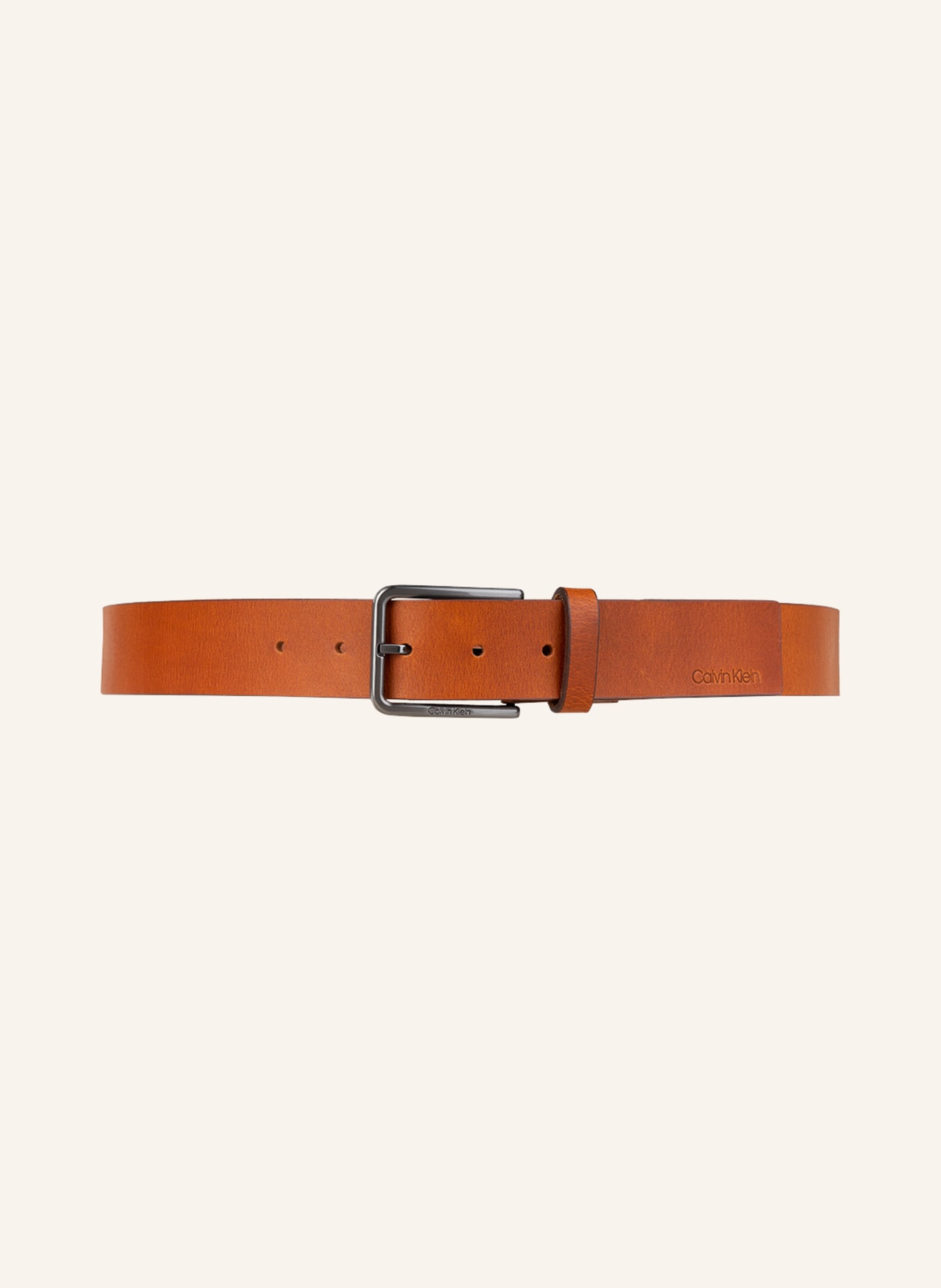 Calvin Klein Leather belt, Color: COGNAC (Image 2)