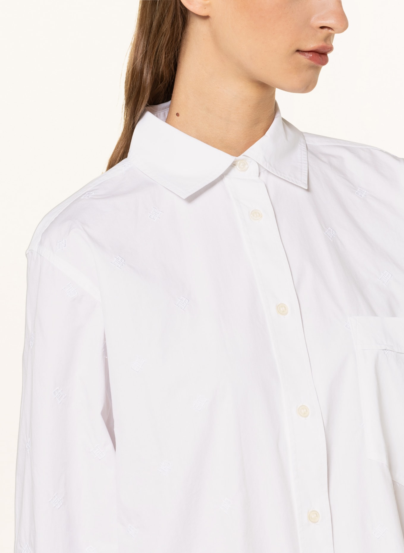 TOMMY HILFIGER Shirt blouse , Color: WHITE (Image 4)