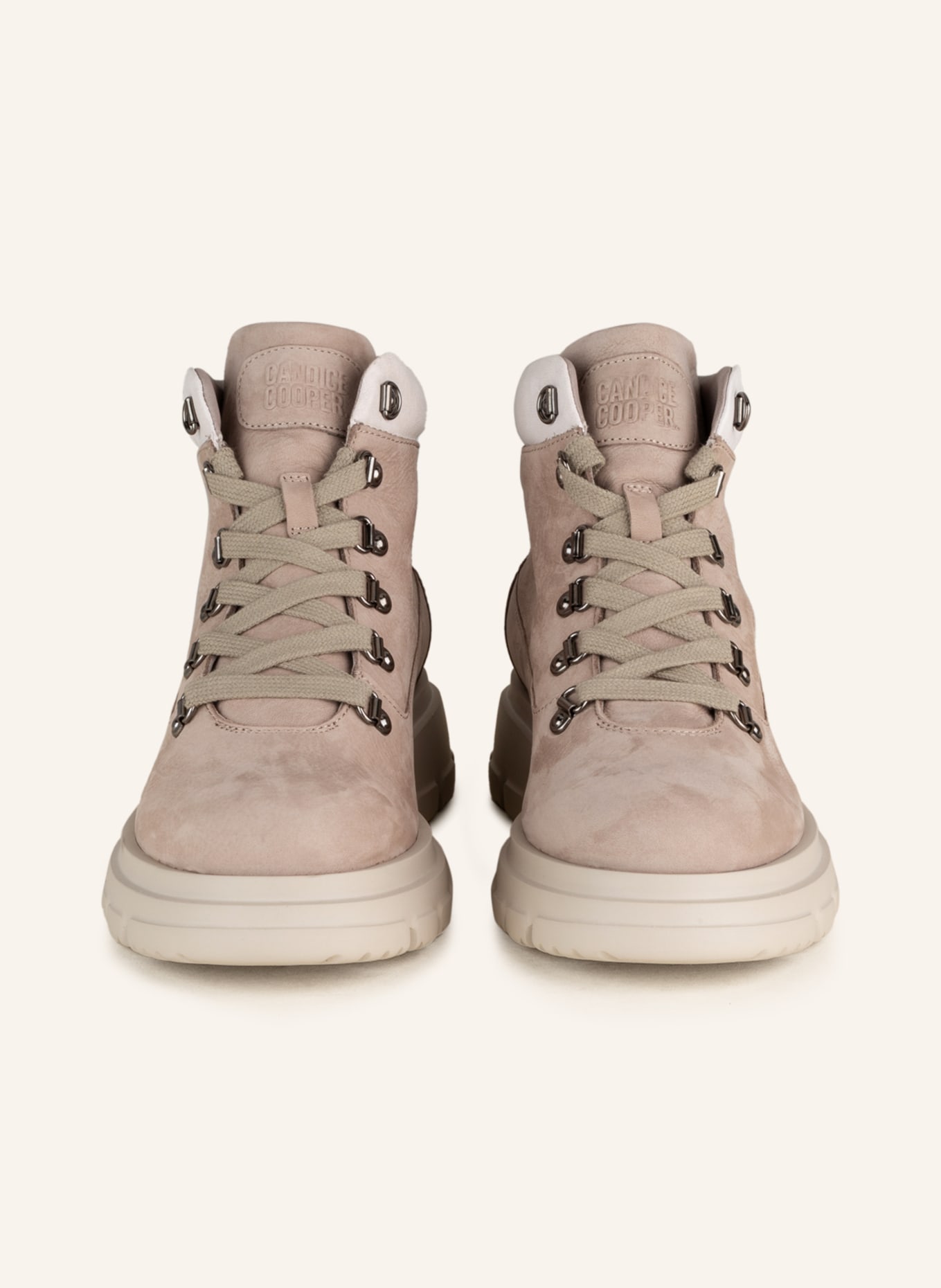 Candice Cooper Lace-up boots CHADO, Color: LIGHT GRAY (Image 3)