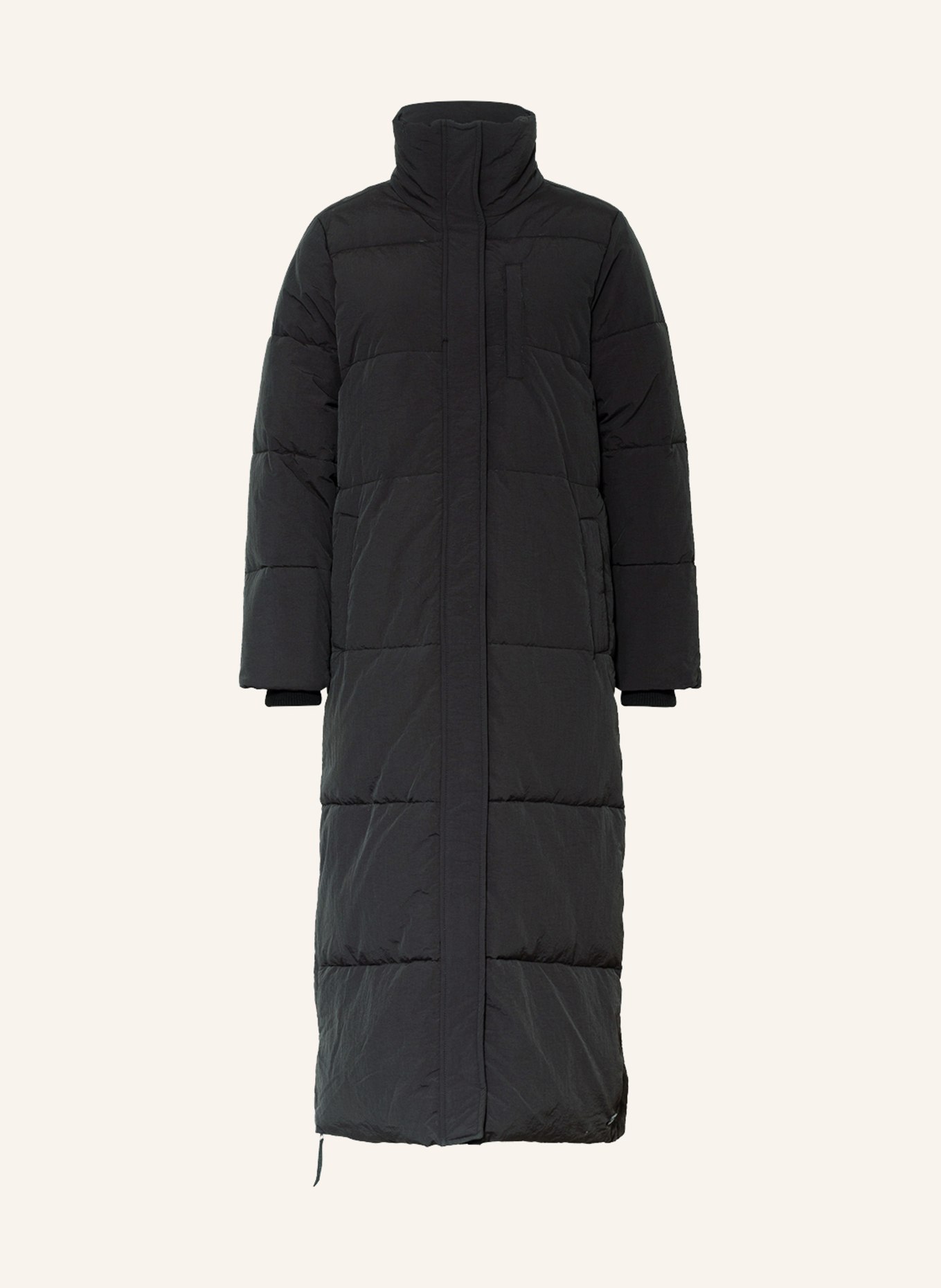 MSCH COPENHAGEN Quilted coat MSCHEVANNA, Color: BLACK (Image 1)