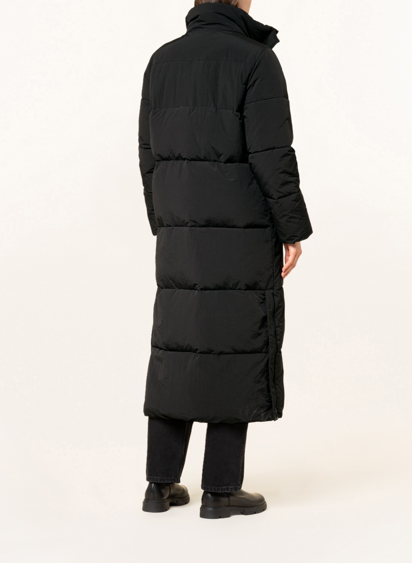 MSCH COPENHAGEN Quilted coat MSCHEVANNA, Color: BLACK (Image 3)