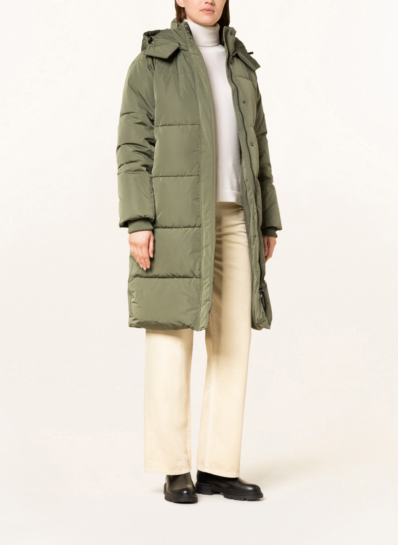 MSCH COPENHAGEN Quilted coat MSCHESMARIA, Color: OLIVE (Image 2)