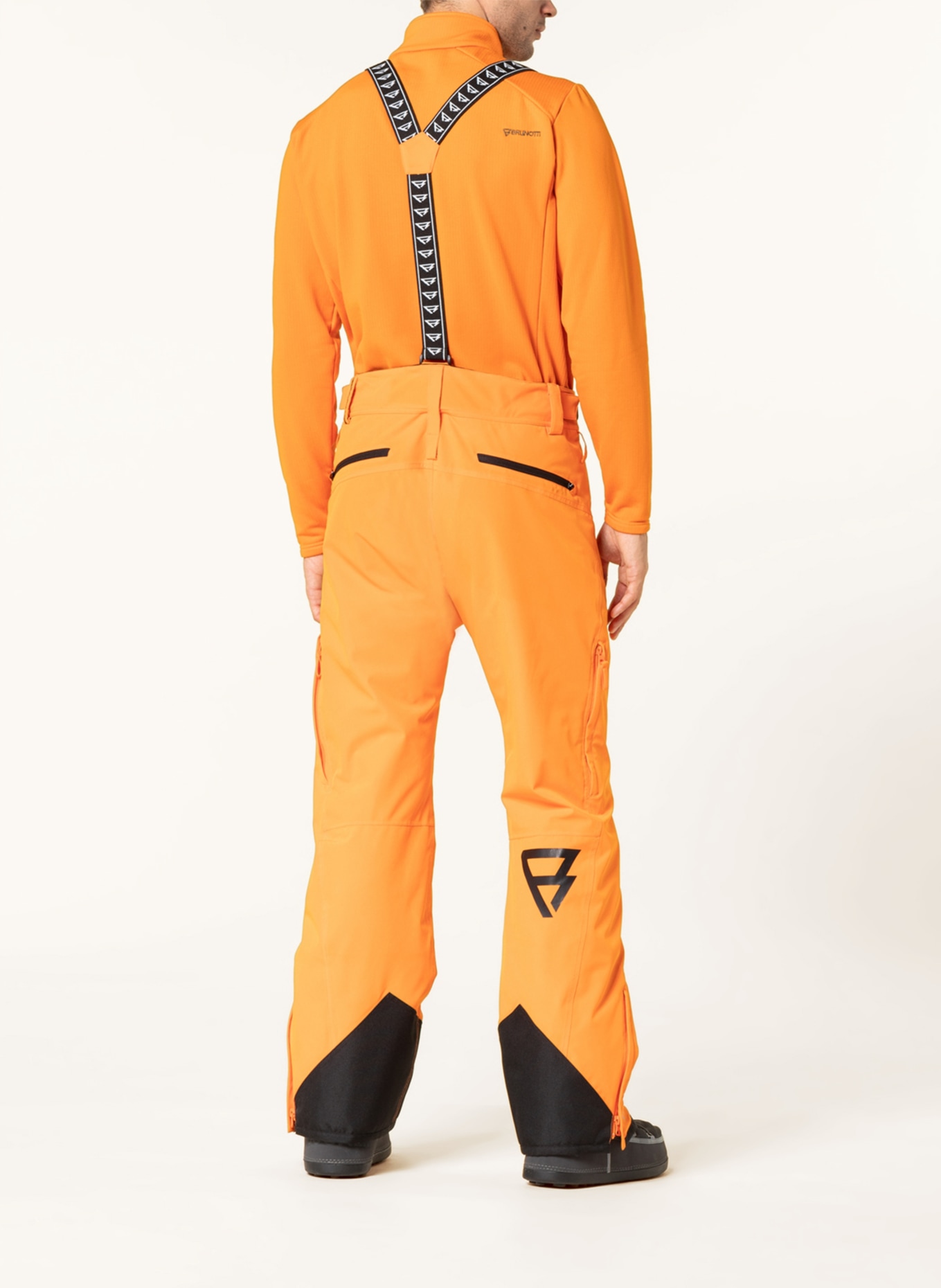 BRUNOTTI Ski pants RAMIRO, Color: ORANGE (Image 3)