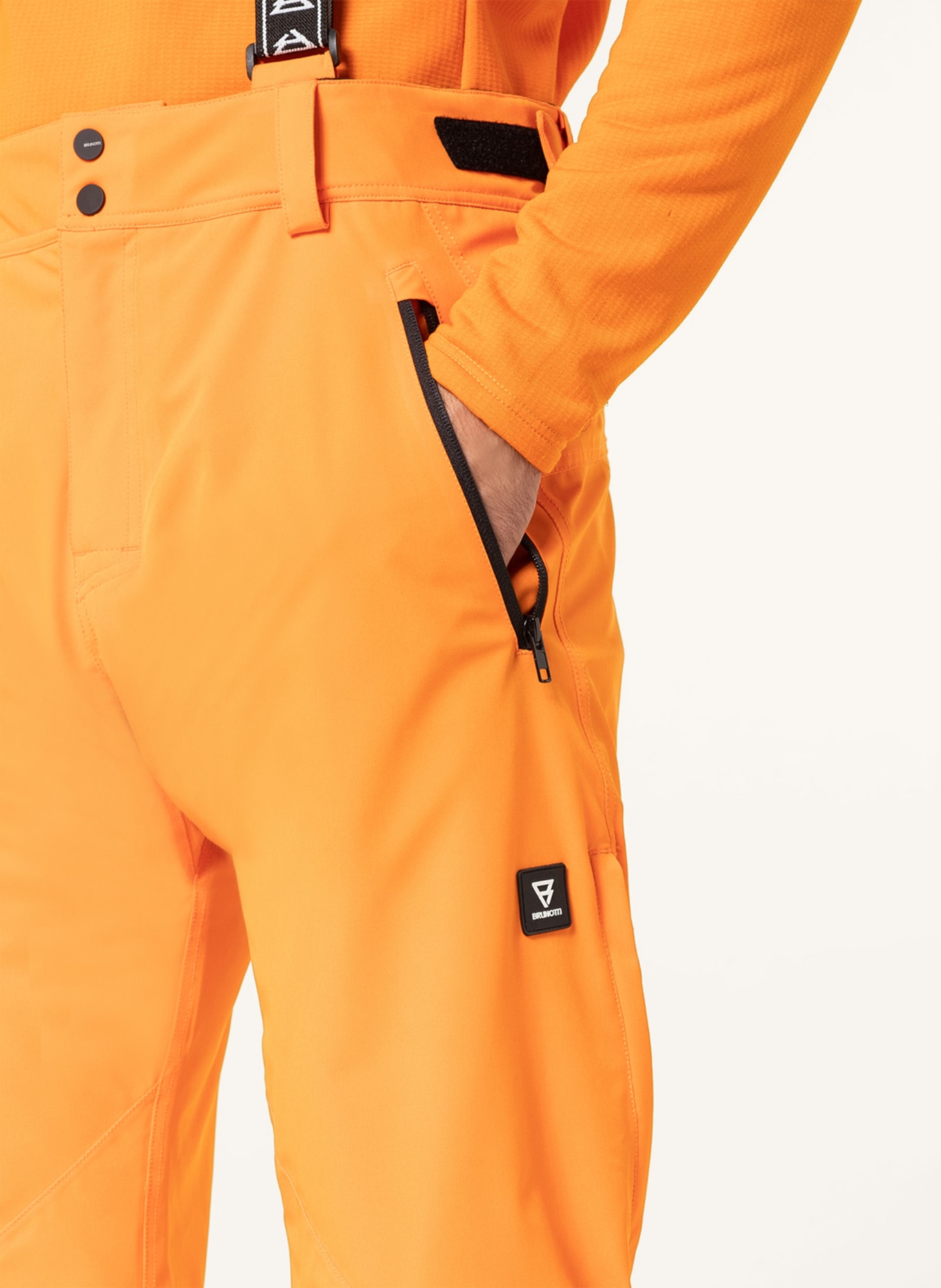 BRUNOTTI Ski pants RAMIRO, Color: ORANGE (Image 5)