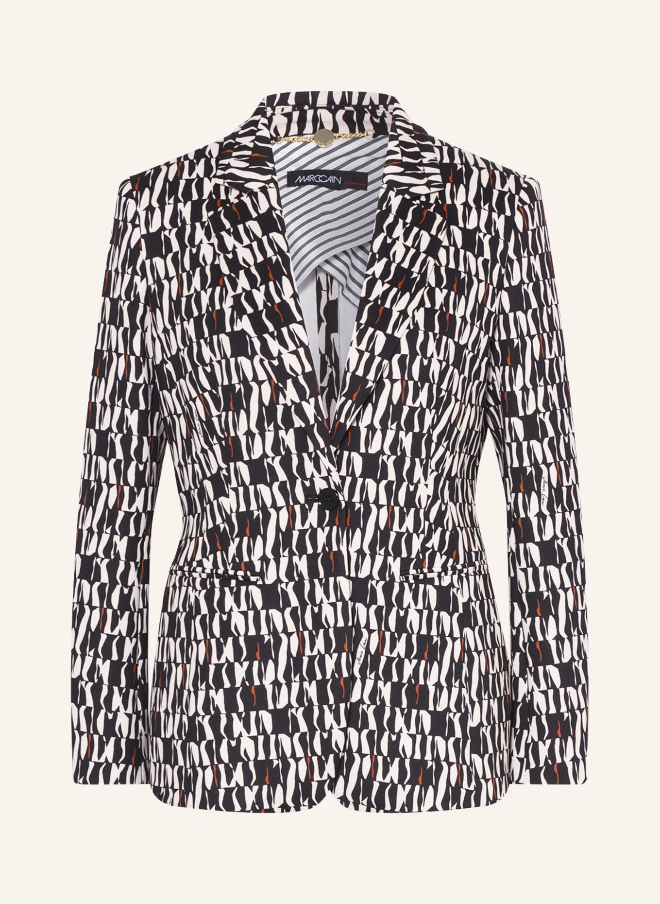 MARC CAIN Blezer: 900 BLACK