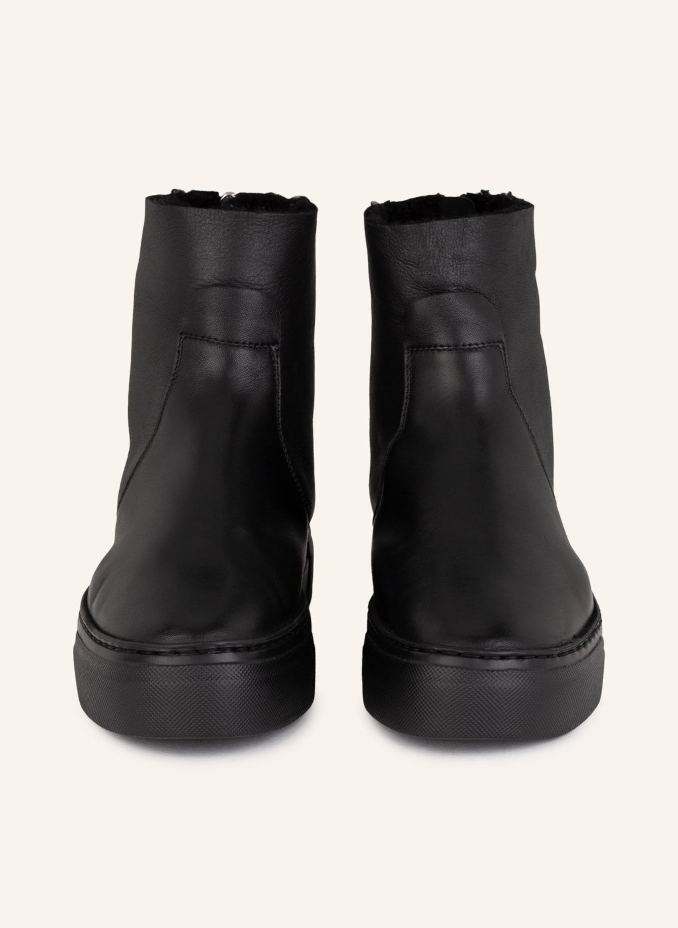 AGL Boots MEGAHN with real fur, Color: BLACK (Image 3)