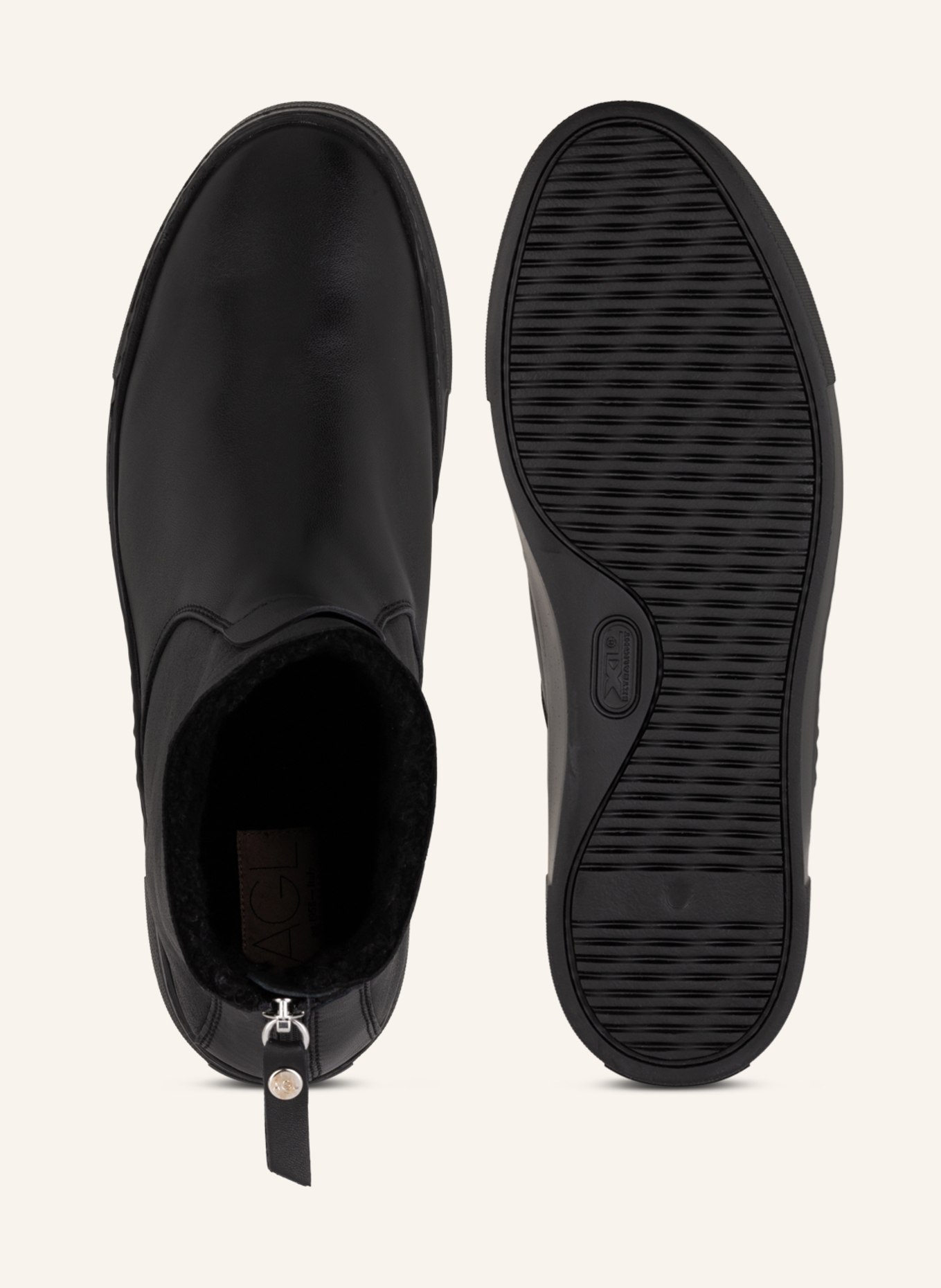 AGL Boots MEGAHN mit Echtfell, Farbe: SCHWARZ (Bild 5)