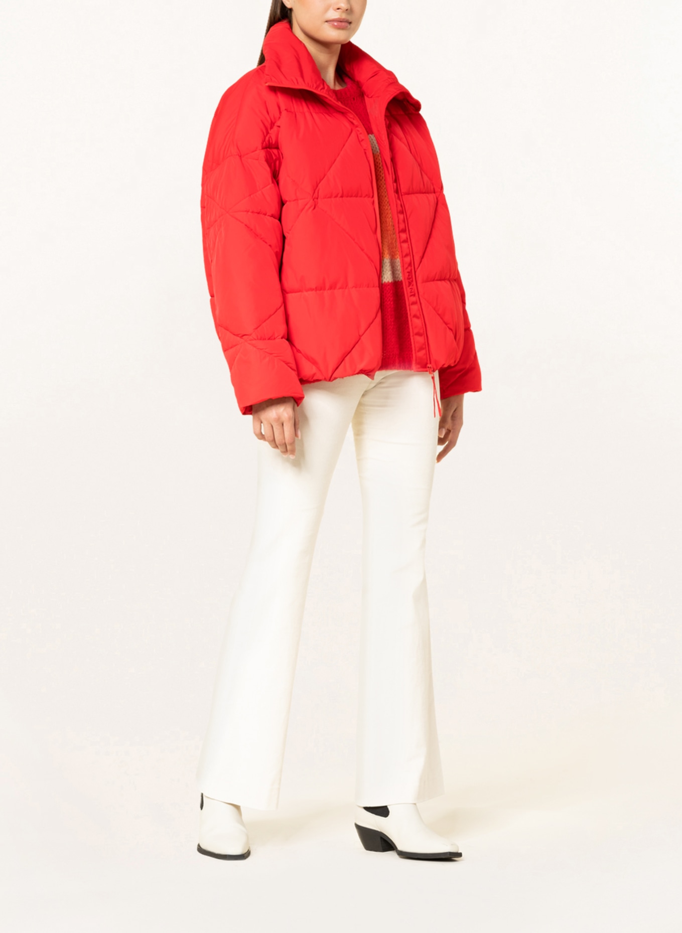 RIANI Quilted Jacket, Color: RED (Image 2)