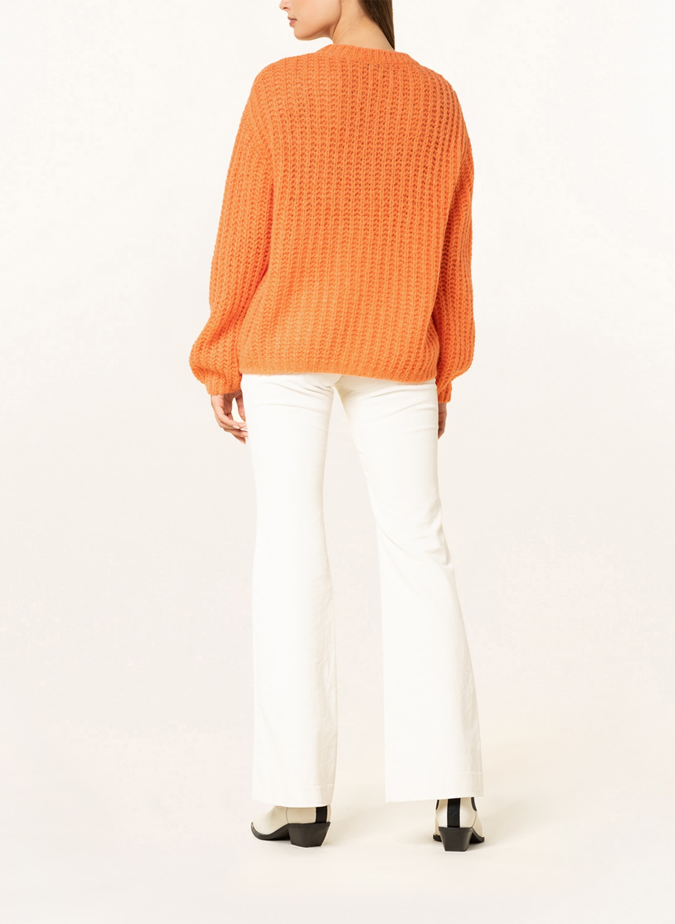 RIANI Oversized-Pullover mit Alpaka, Farbe: ORANGE (Bild 3)
