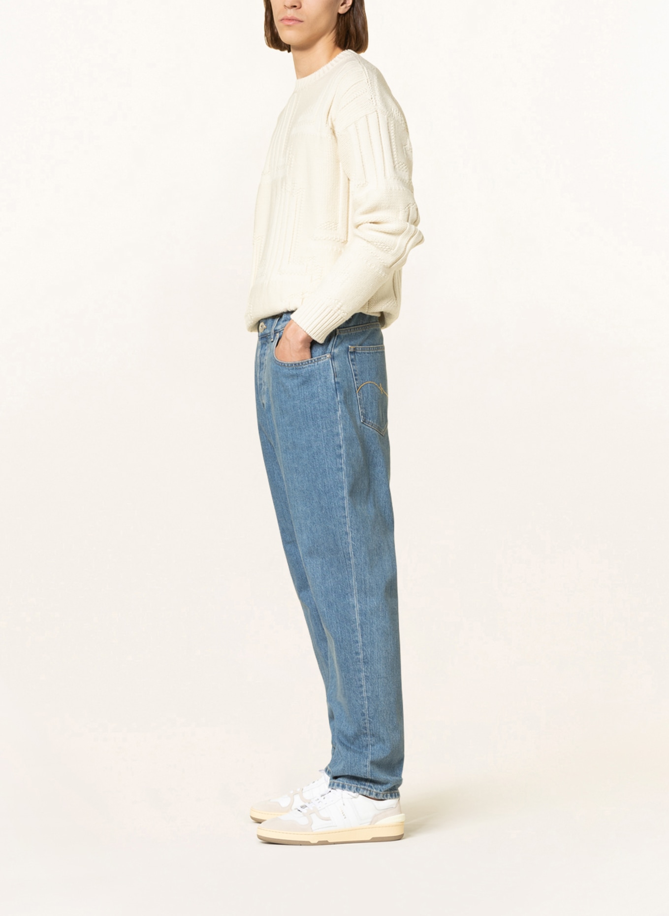 LANVIN Jeans Extra Slim Fit , Farbe: 22 Light Blue (Bild 4)