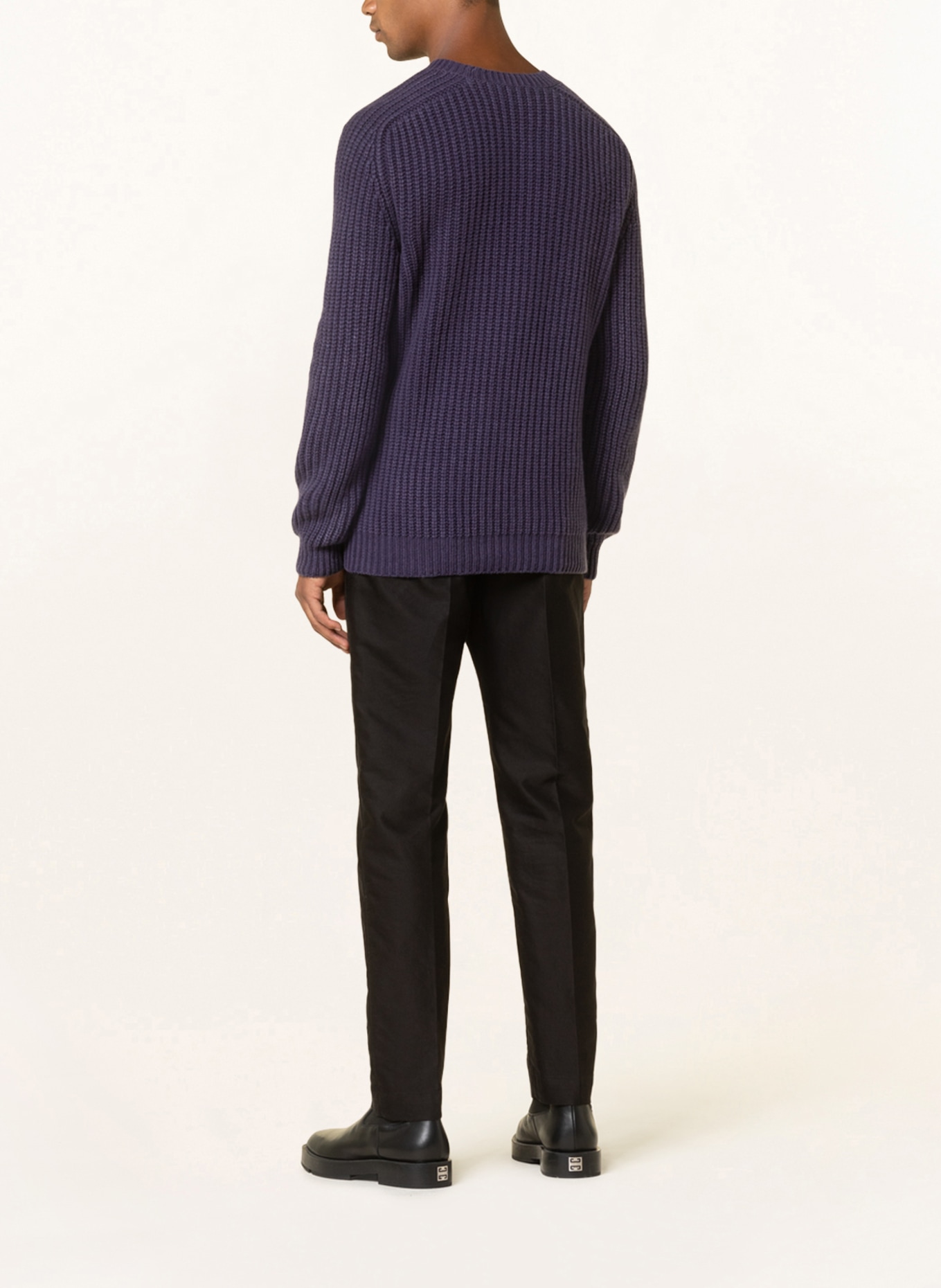 IRIS von ARNIM Cashmere sweater CHRIS, Color: PURPLE (Image 3)