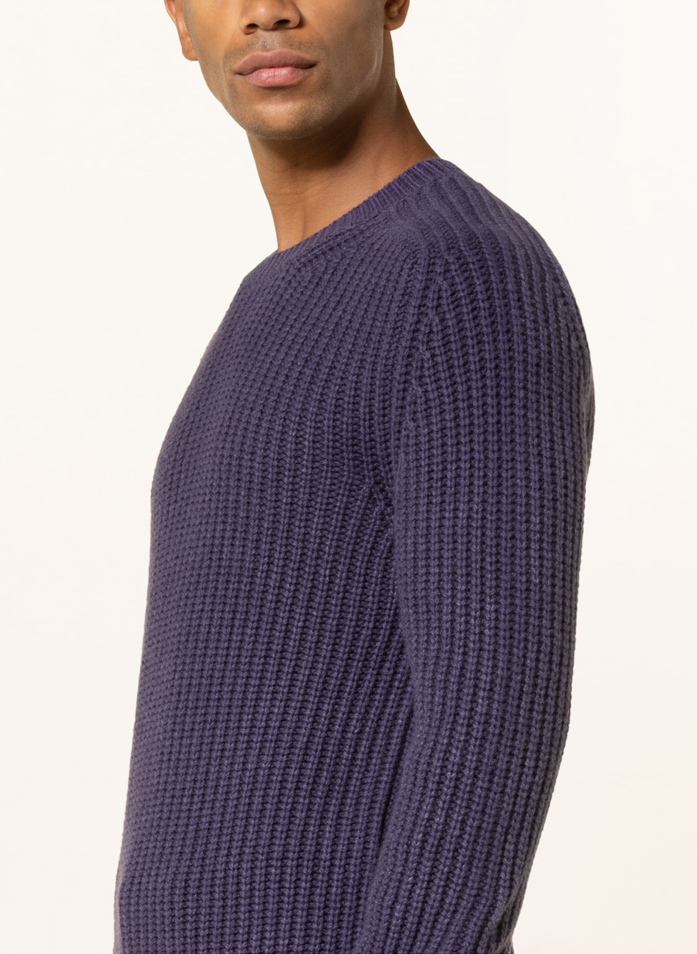 IRIS von ARNIM Cashmere sweater CHRIS, Color: PURPLE (Image 4)