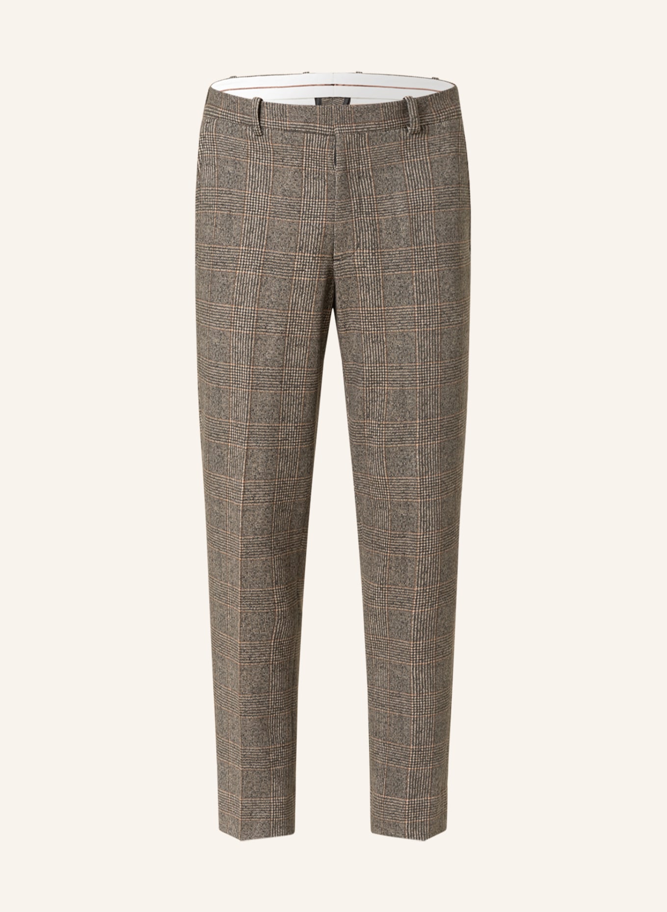 CIRCOLO 1901 Oblekové kalhoty Regular Fit , Barva: TMAVĚ HNĚDÁ (Obrázek 1)
