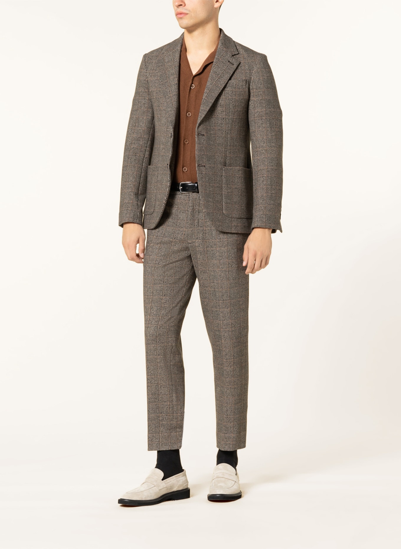 CIRCOLO 1901 Suit trousers regular fit , Color: DARK BROWN (Image 2)