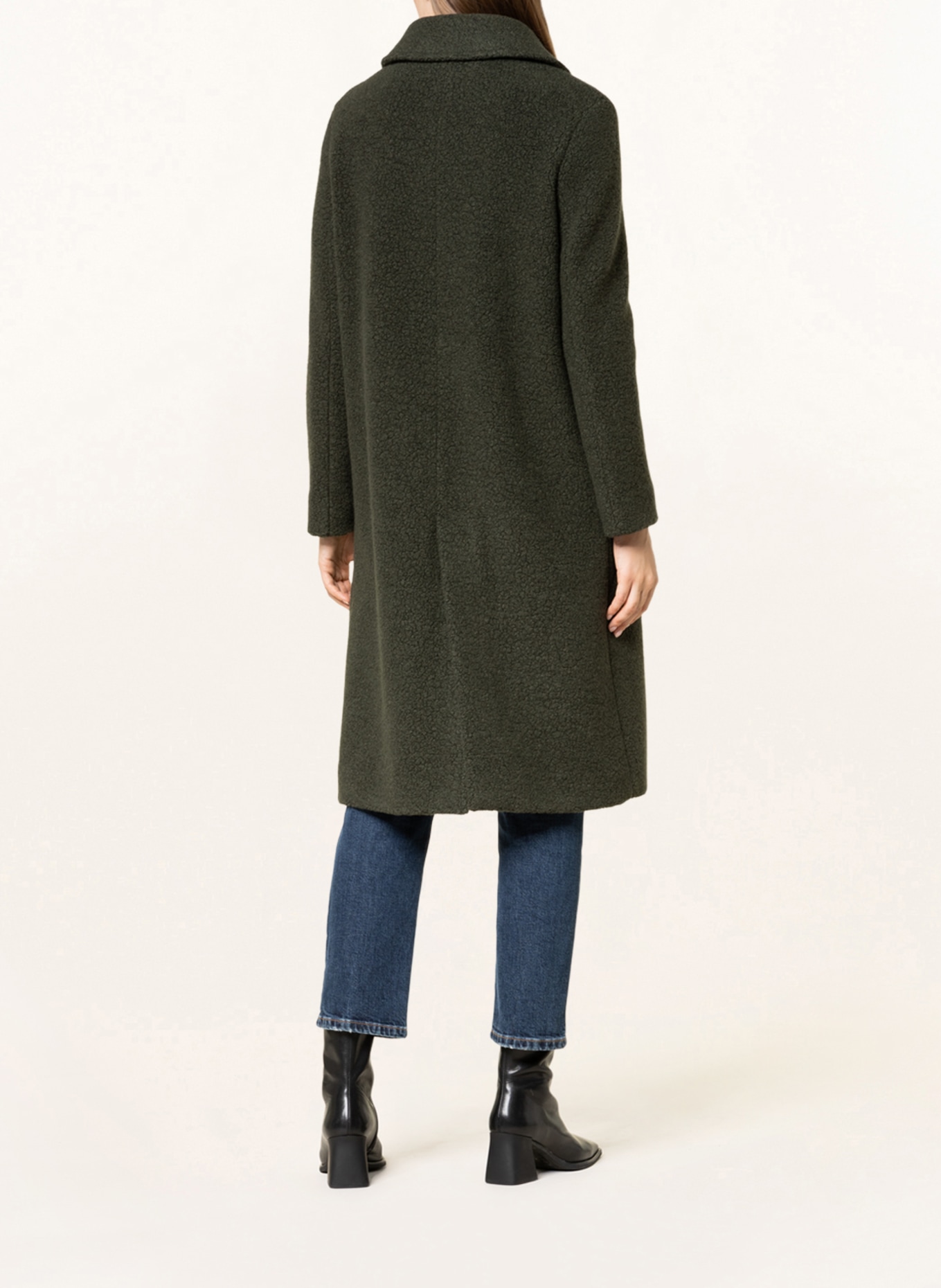 Hunter green new arrivals wool coat