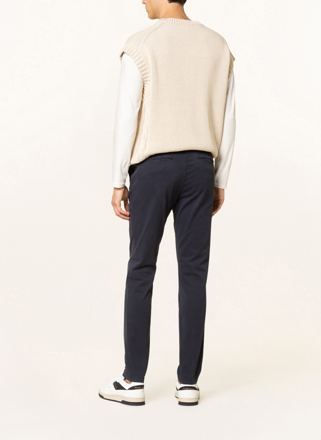 BALDESSARINI Chinos, Color: DARK BLUE (Image 3)