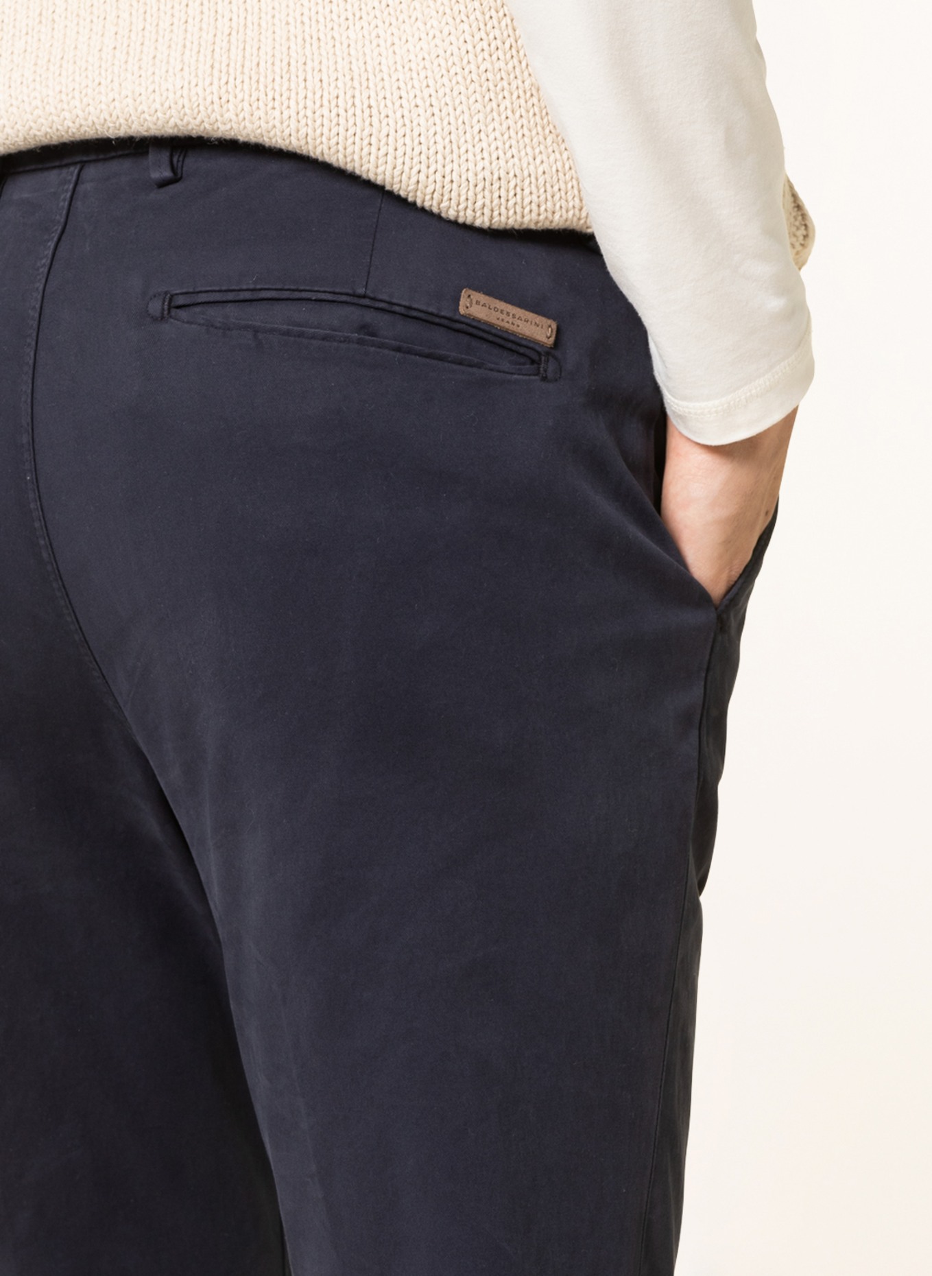 BALDESSARINI Chinos, Color: DARK BLUE (Image 5)