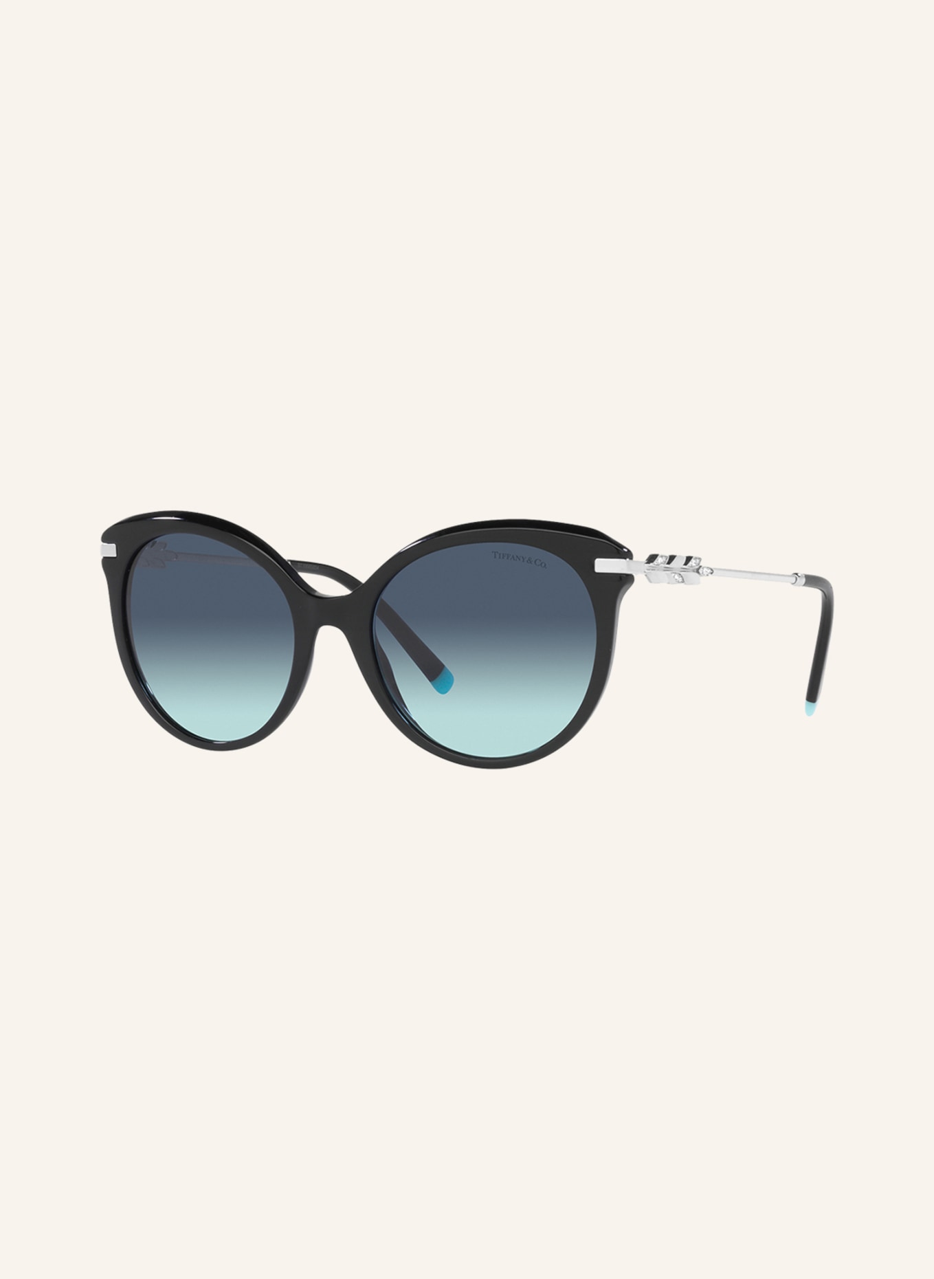 TIFFANY & Co. Sunglasses TF 4189B, Color: 80019S - BLACK/ BLACK GRADIENT (Image 1)