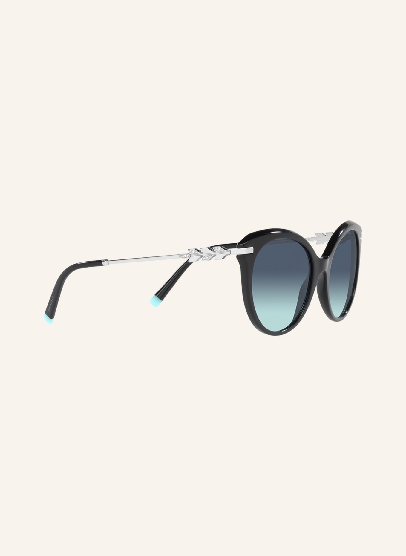 TIFFANY & Co. Sunglasses TF 4189B, Color: 80019S - BLACK/ BLACK GRADIENT (Image 3)