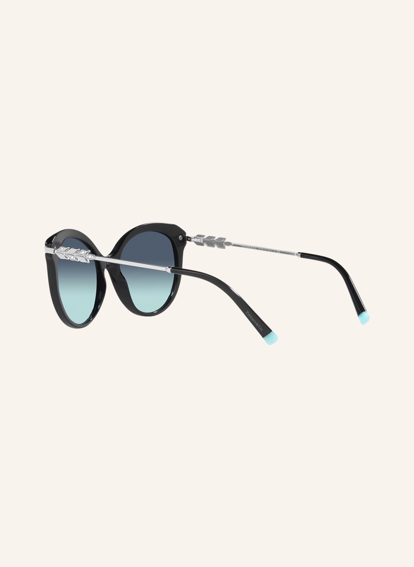 TIFFANY & Co. Sunglasses TF 4189B, Color: 80019S - BLACK/ BLACK GRADIENT (Image 4)