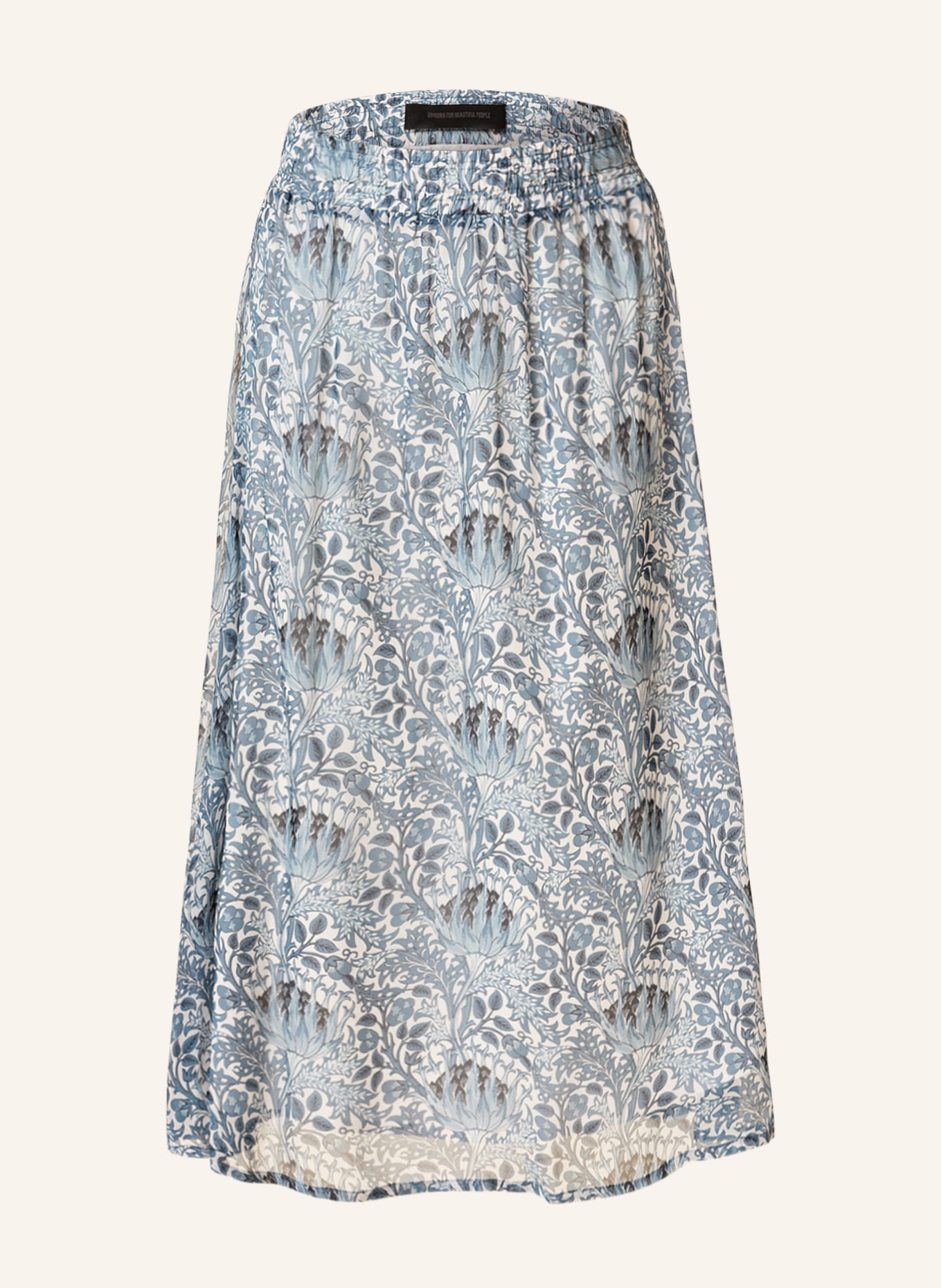 DRYKORN Skirt ATTRA , Color: LIGHT BLUE/ BLUE/ WHITE (Image 1)