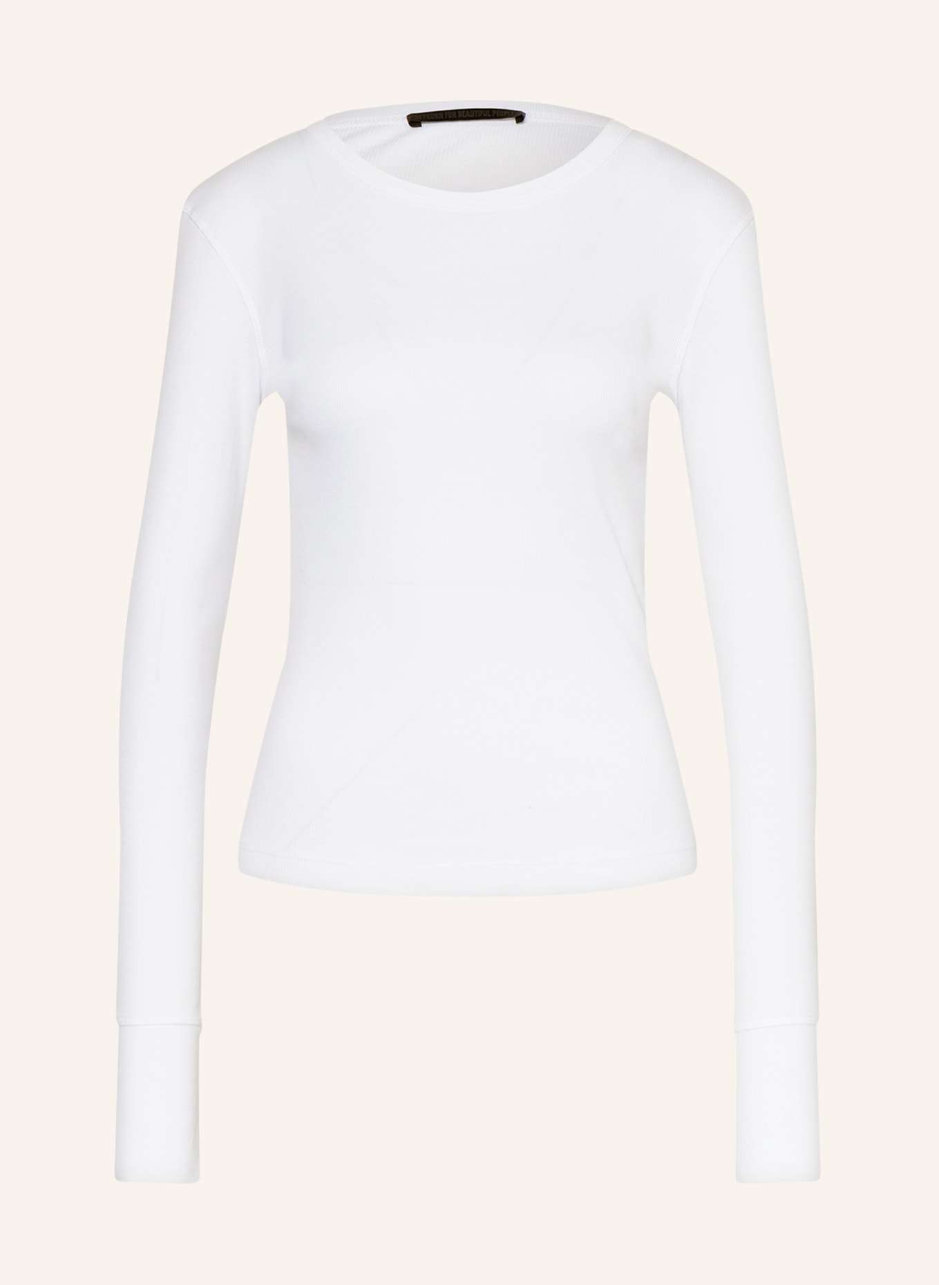 DRYKORN Long sleeve shirt NURIT , Color: WHITE (Image 1)