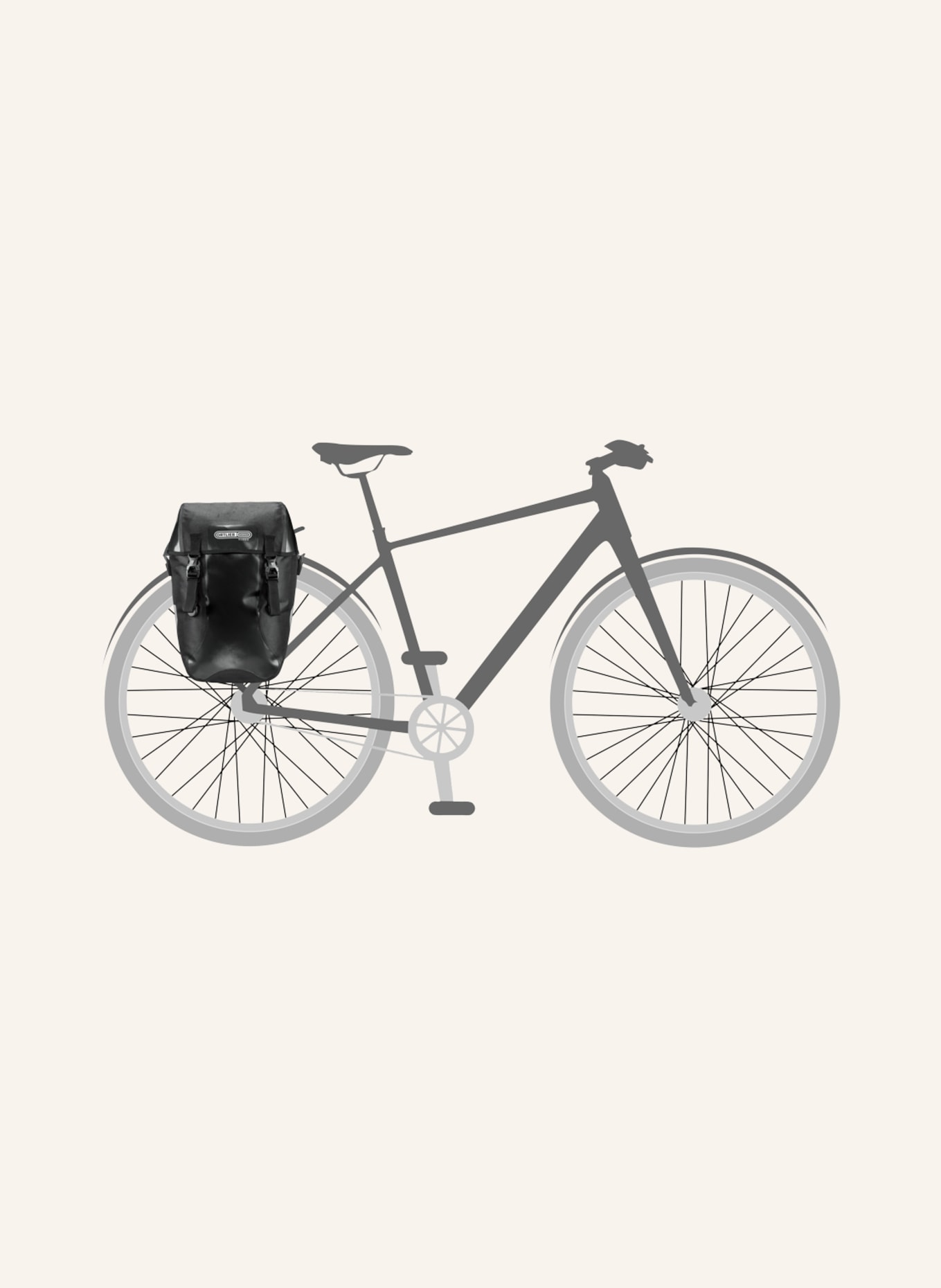 ORTLIEB Fahrradtaschen BIKE-PACKER CLASSIC 40 l, Farbe: SCHWARZ (Bild 4)