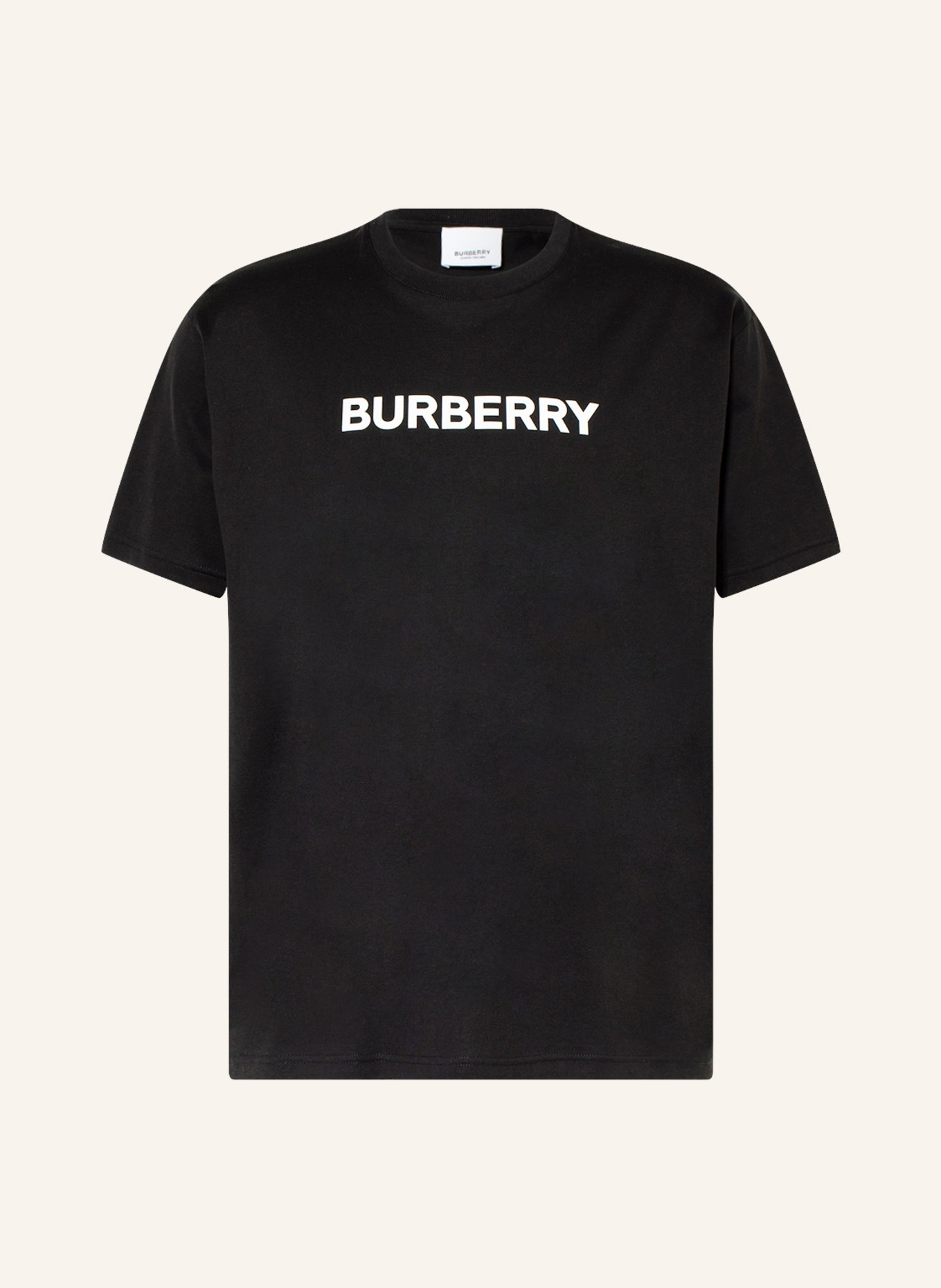 BURBERRY T-shirt HARRISTON, Kolor: CZARNY (Obrazek 1)
