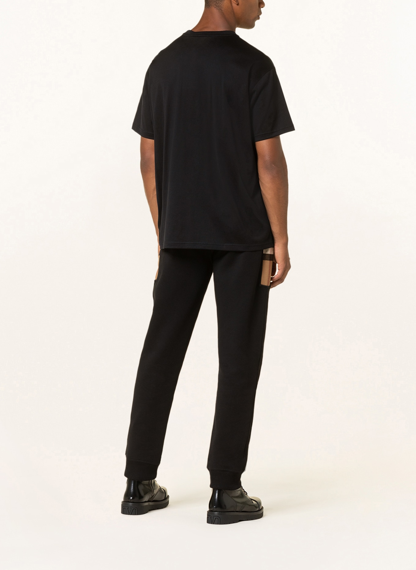 BURBERRY T-shirt HARRISTON, Color: BLACK (Image 3)