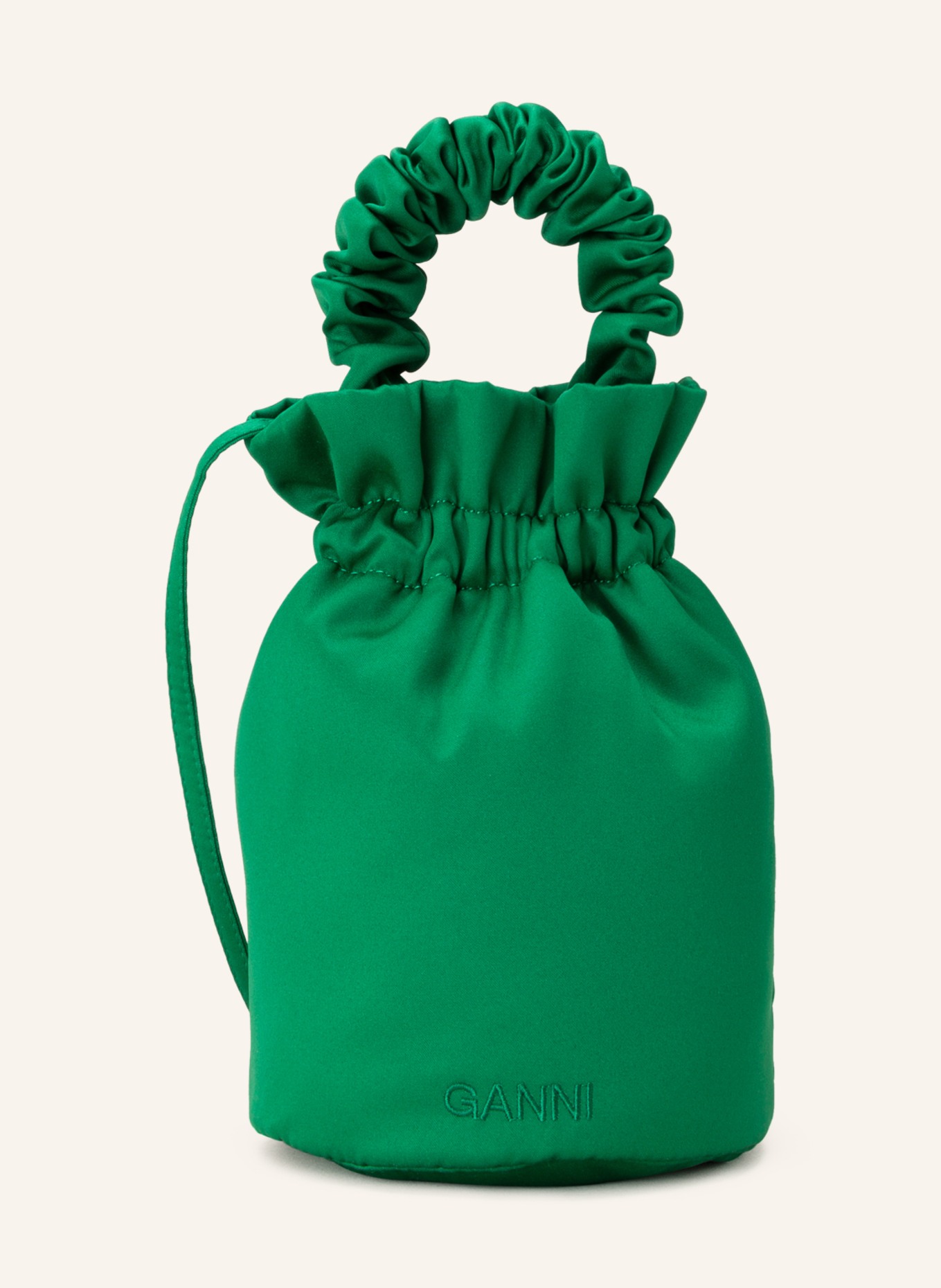 GANNI Pouch bag , Color: GREEN (Image 1)