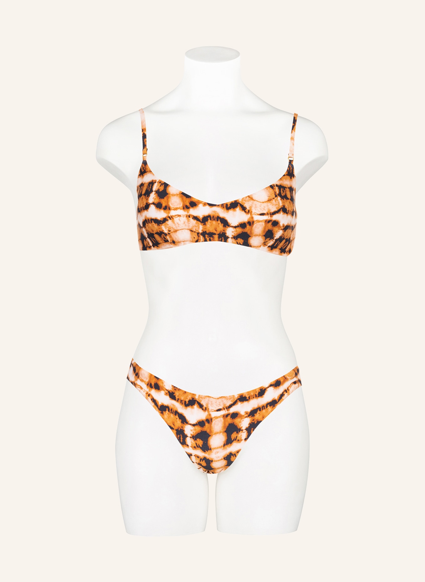 SEAFOLLY Basic-Bikini-Hose HIGH TIDE , Farbe: SCHWARZ/ COGNAC/ NUDE (Bild 2)