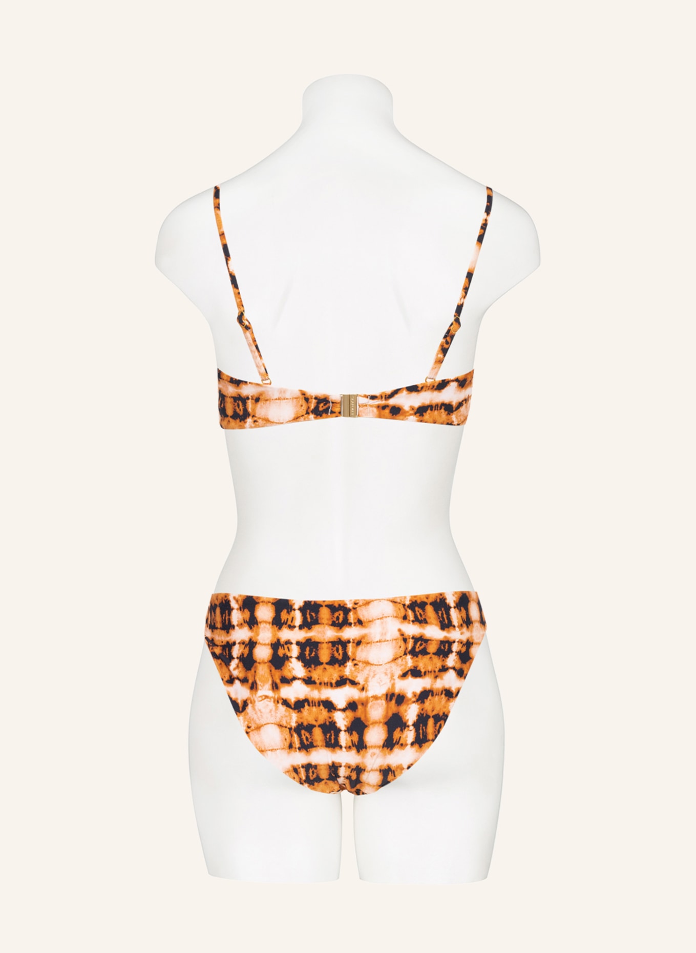 SEAFOLLY Basic-Bikini-Hose HIGH TIDE , Farbe: SCHWARZ/ COGNAC/ NUDE (Bild 3)