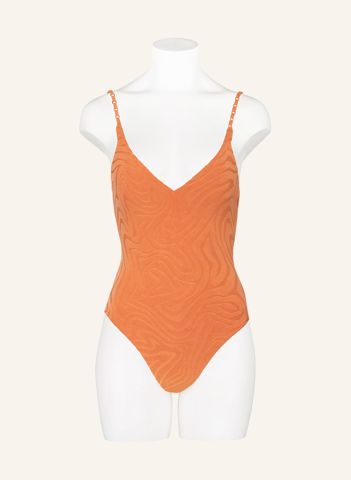 SEAFOLLY Swimsuit SECOND WAVE, Color: LIGHT ORANGE (Image 2)