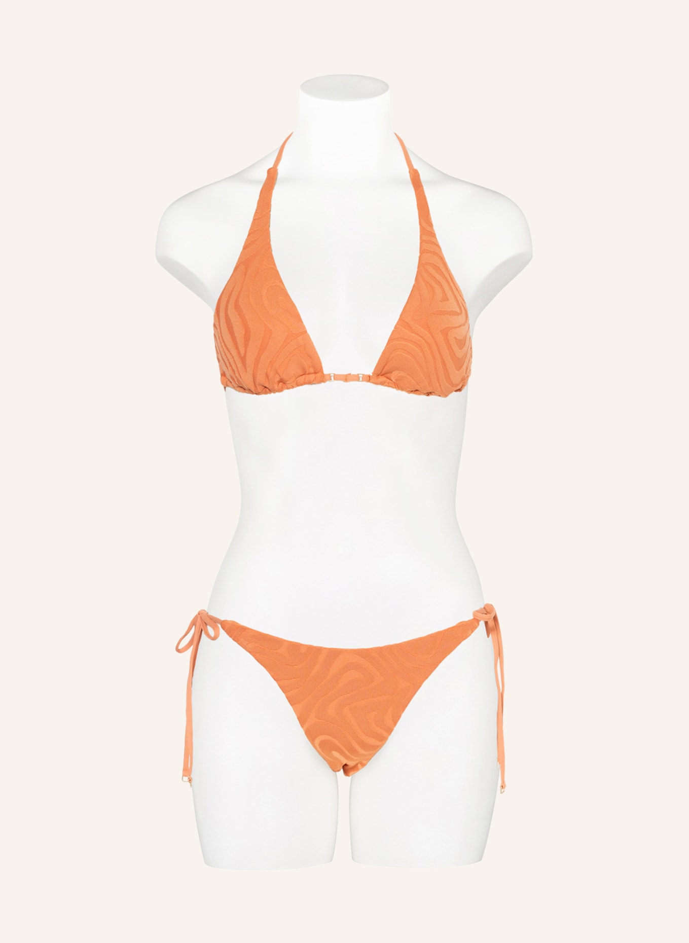 SEAFOLLY Triangle bikini bottoms SECOND WAVE, Color: DARK ORANGE (Image 2)